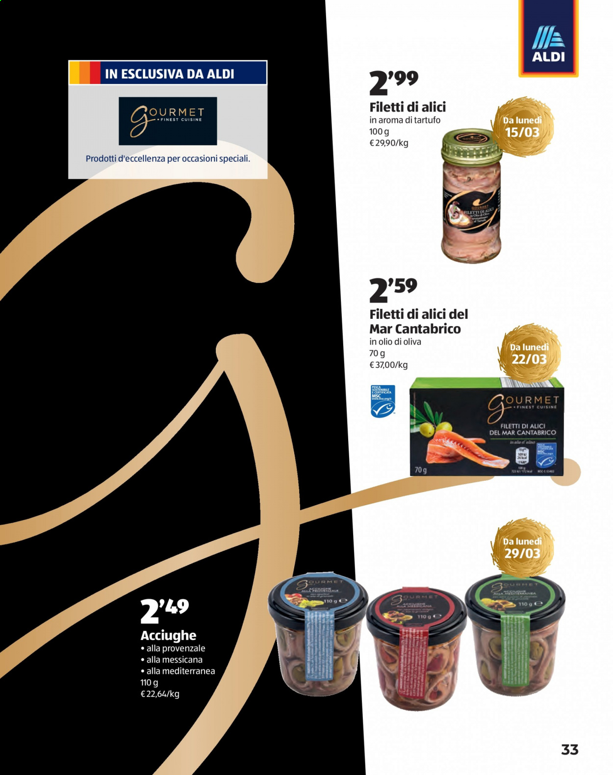 Volantino Aldi. Pagina 33
