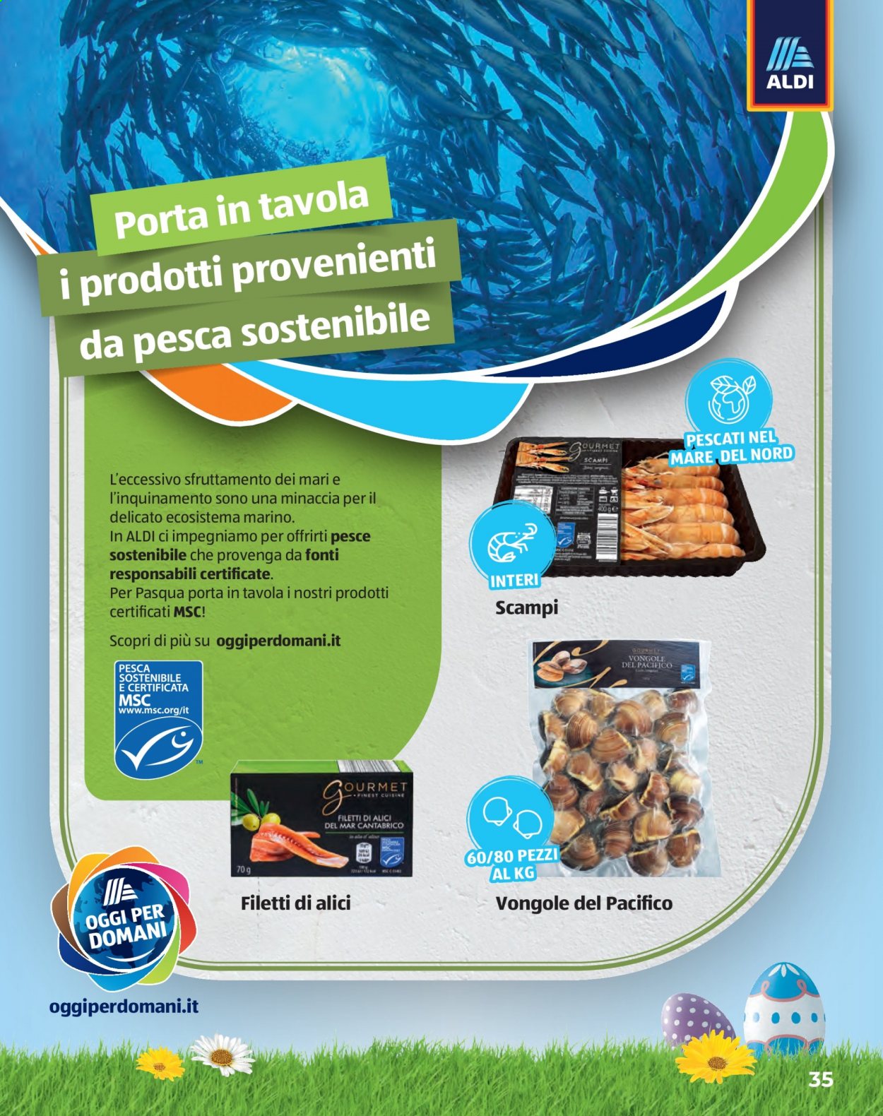 Volantino Aldi. Pagina 35