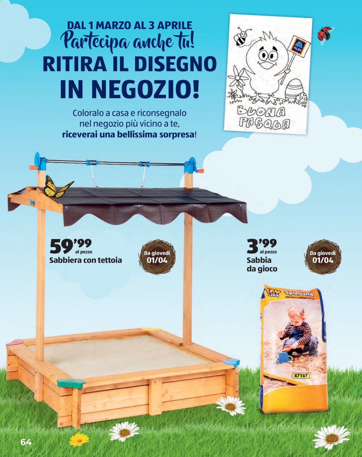 Volantino Aldi. Pagina 64