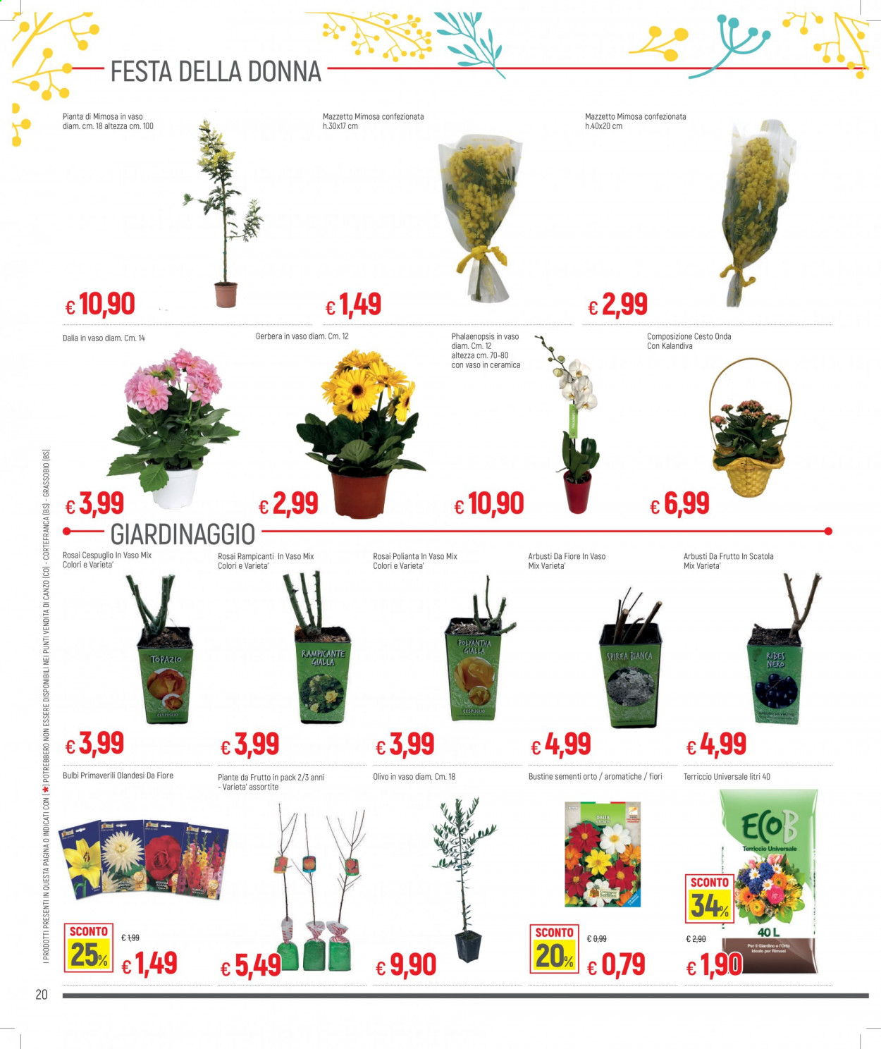 Volantino Famila - 25/2/2021 - 10/3/2021. Pagina 20