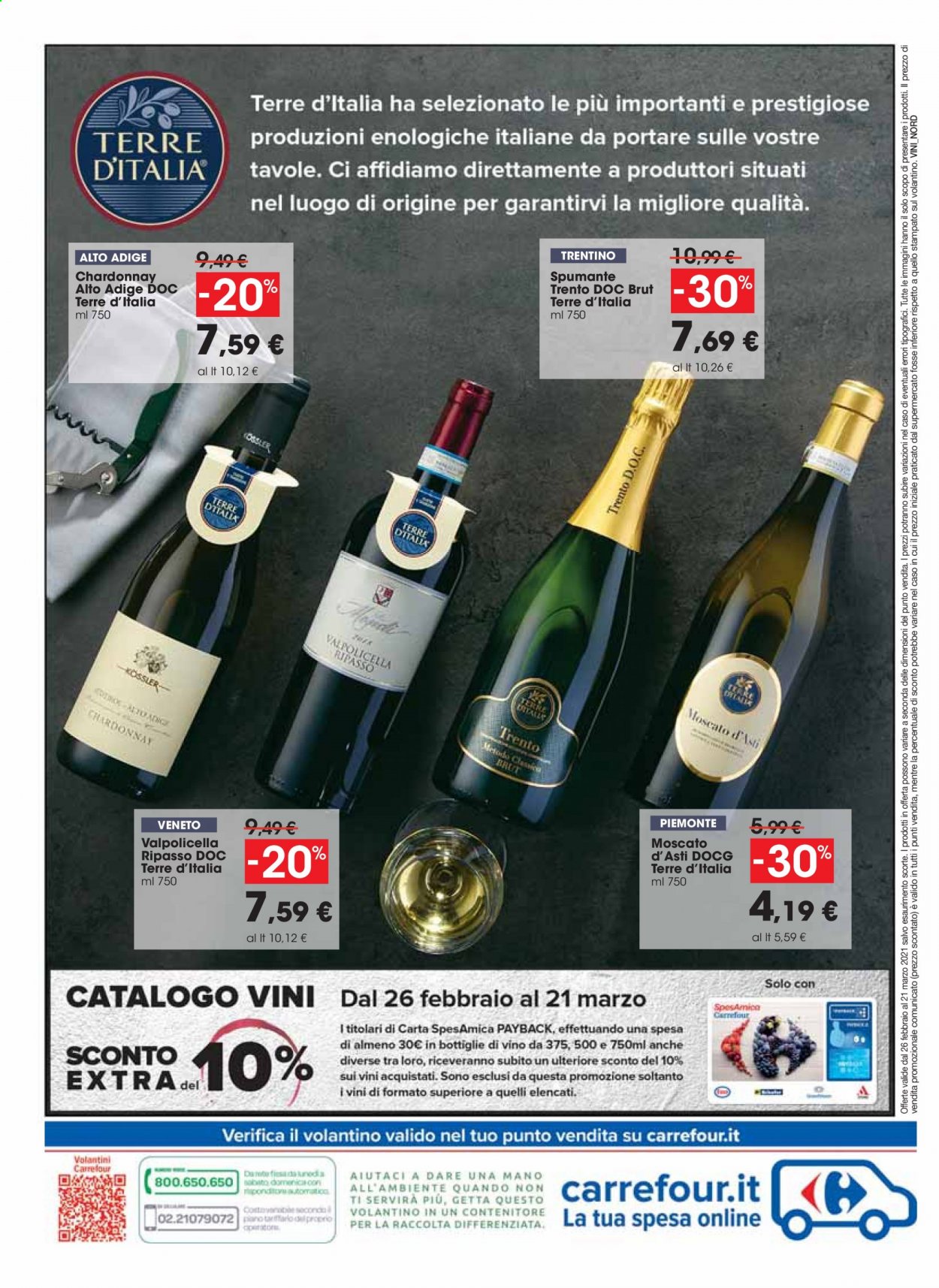 Volantino Carrefour - 26/2/2021 - 21/3/2021. Pagina 16.
