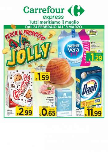 Volantino Carrefour - 24.2.2021 - 8.3.2021.