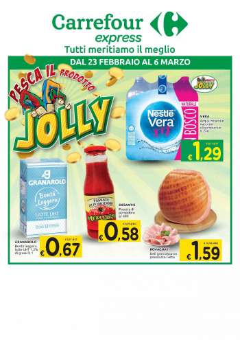 Volantino Carrefour - 23.2.2021 - 6.3.2021.