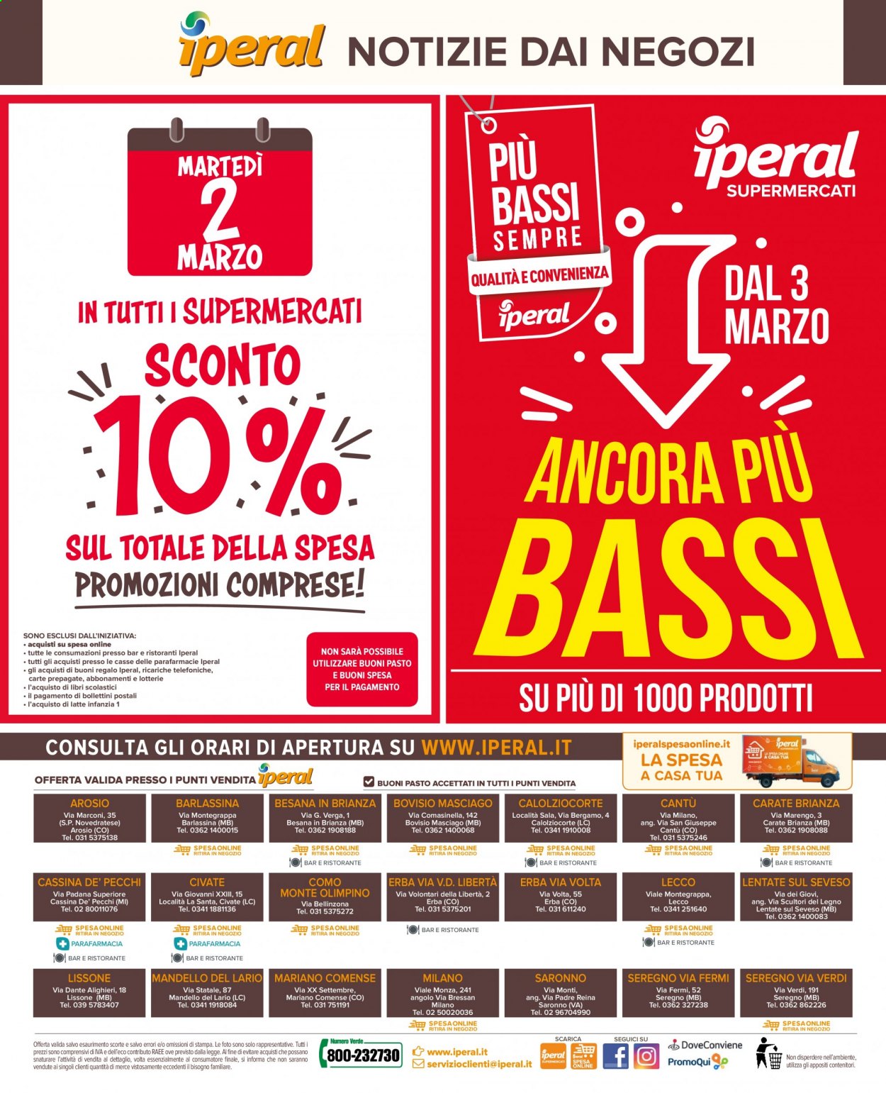 Volantino Iperal - 25/2/2021 - 9/3/2021. Pagina 32