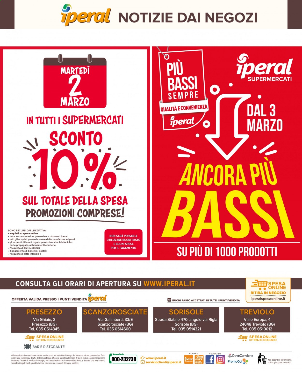 Volantino Iperal - 25/2/2021 - 9/3/2021. Pagina 32