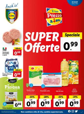 Volantino Lidl - 1.3.2021 - 7.3.2021.
