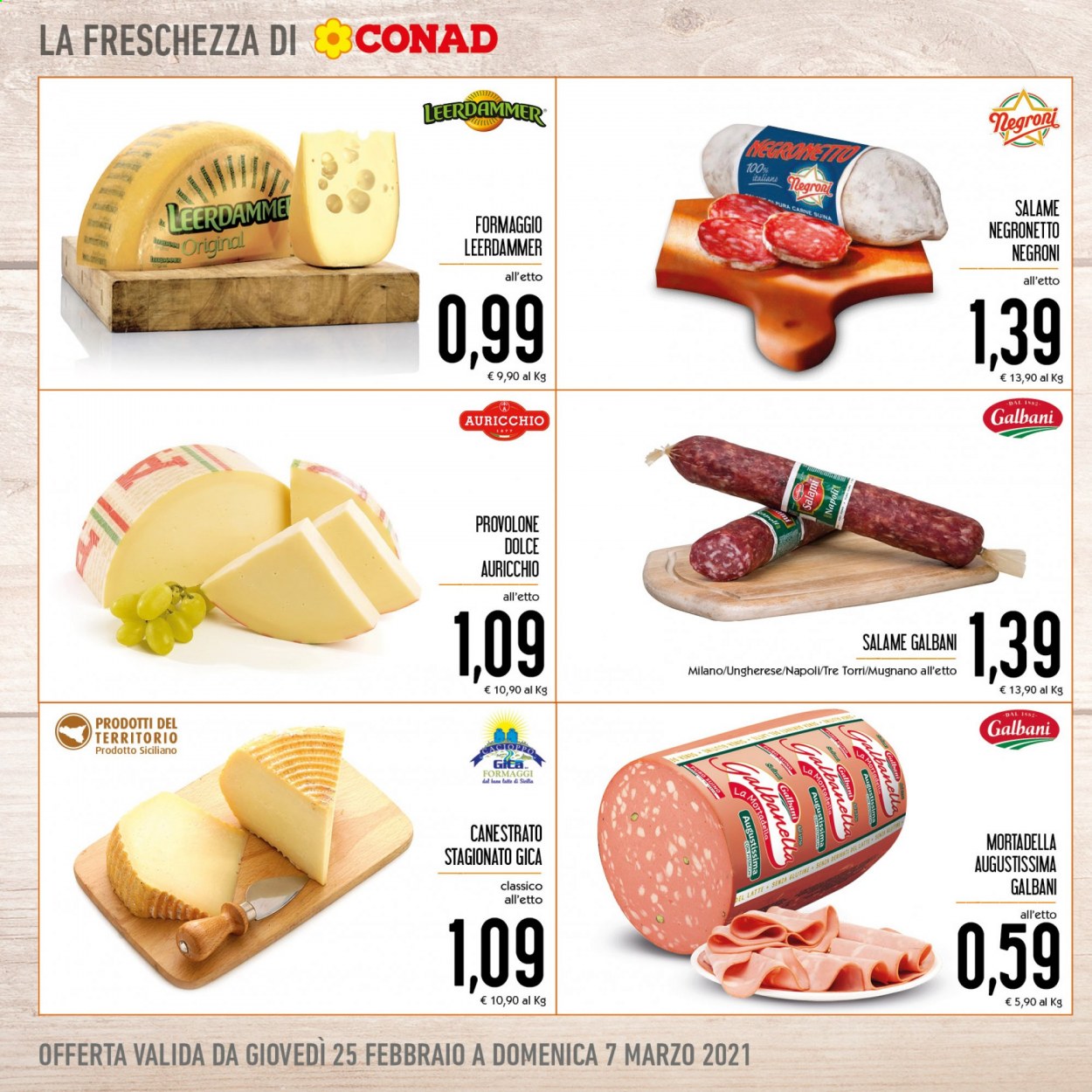 Volantino Conad - 25/2/2021 - 6/3/2021. Pagina 10