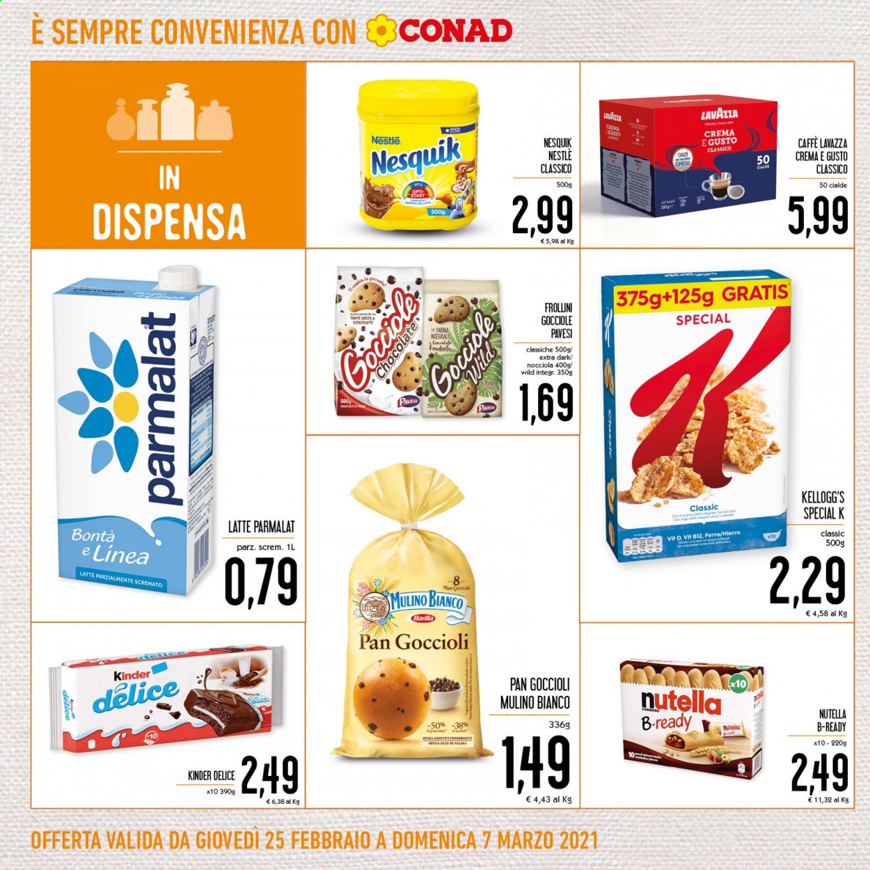 Volantino Conad - 25/2/2021 - 6/3/2021. Pagina 18
