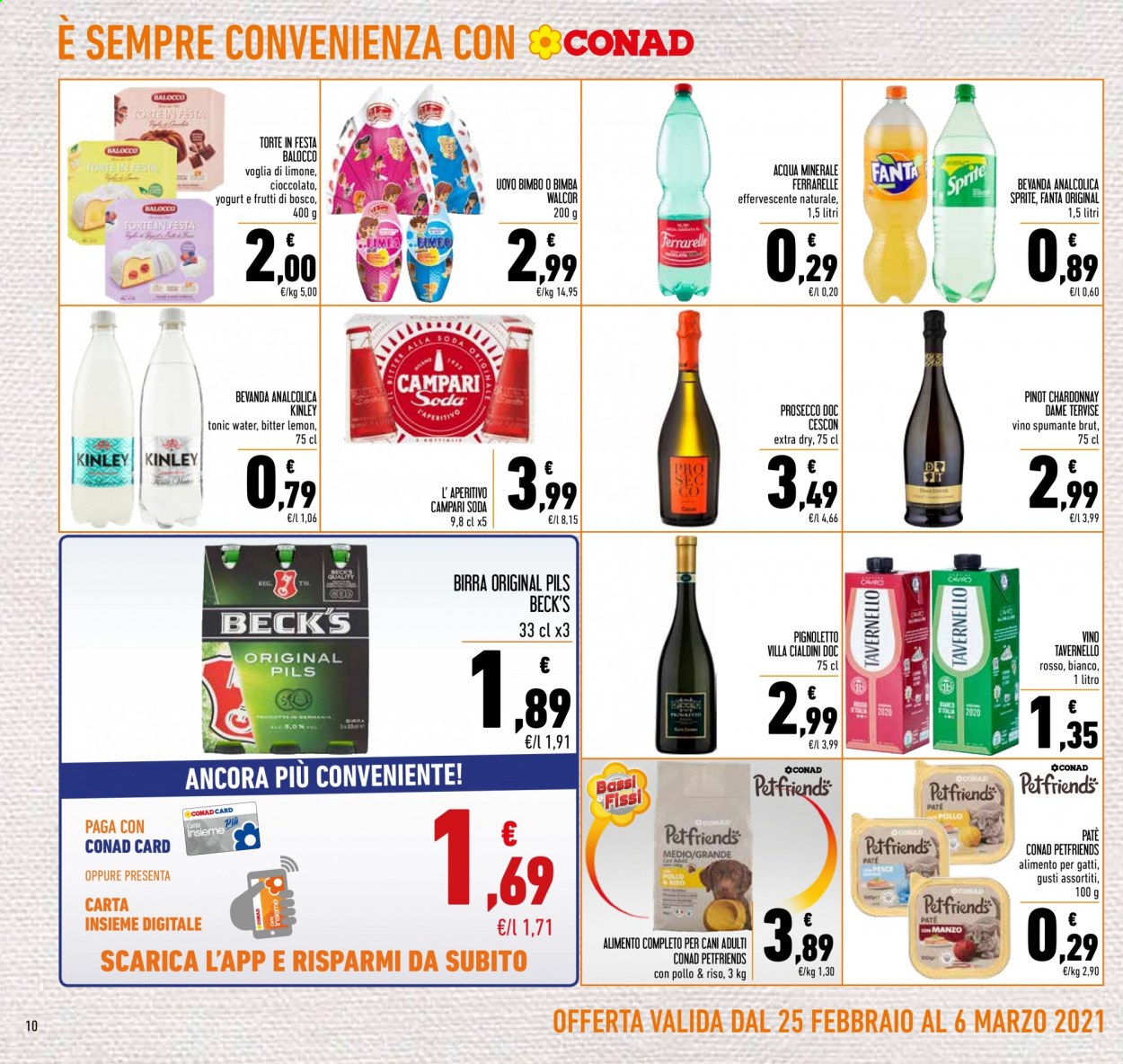 Volantino Conad - 25/2/2021 - 6/3/2021. Pagina 10