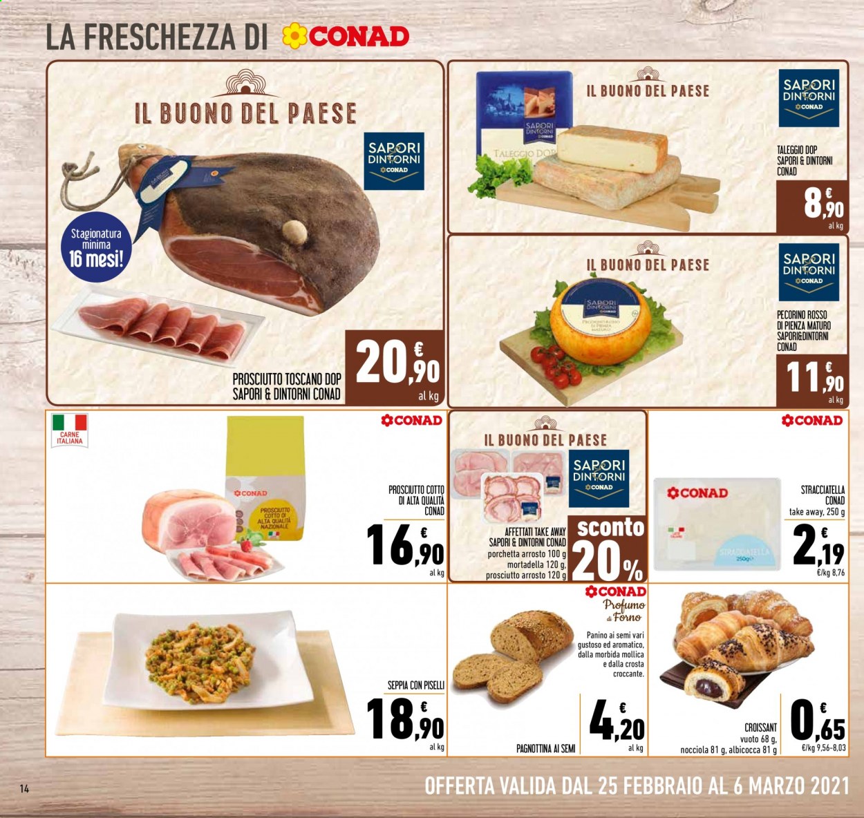 Volantino Conad - 25/2/2021 - 6/3/2021. Pagina 14