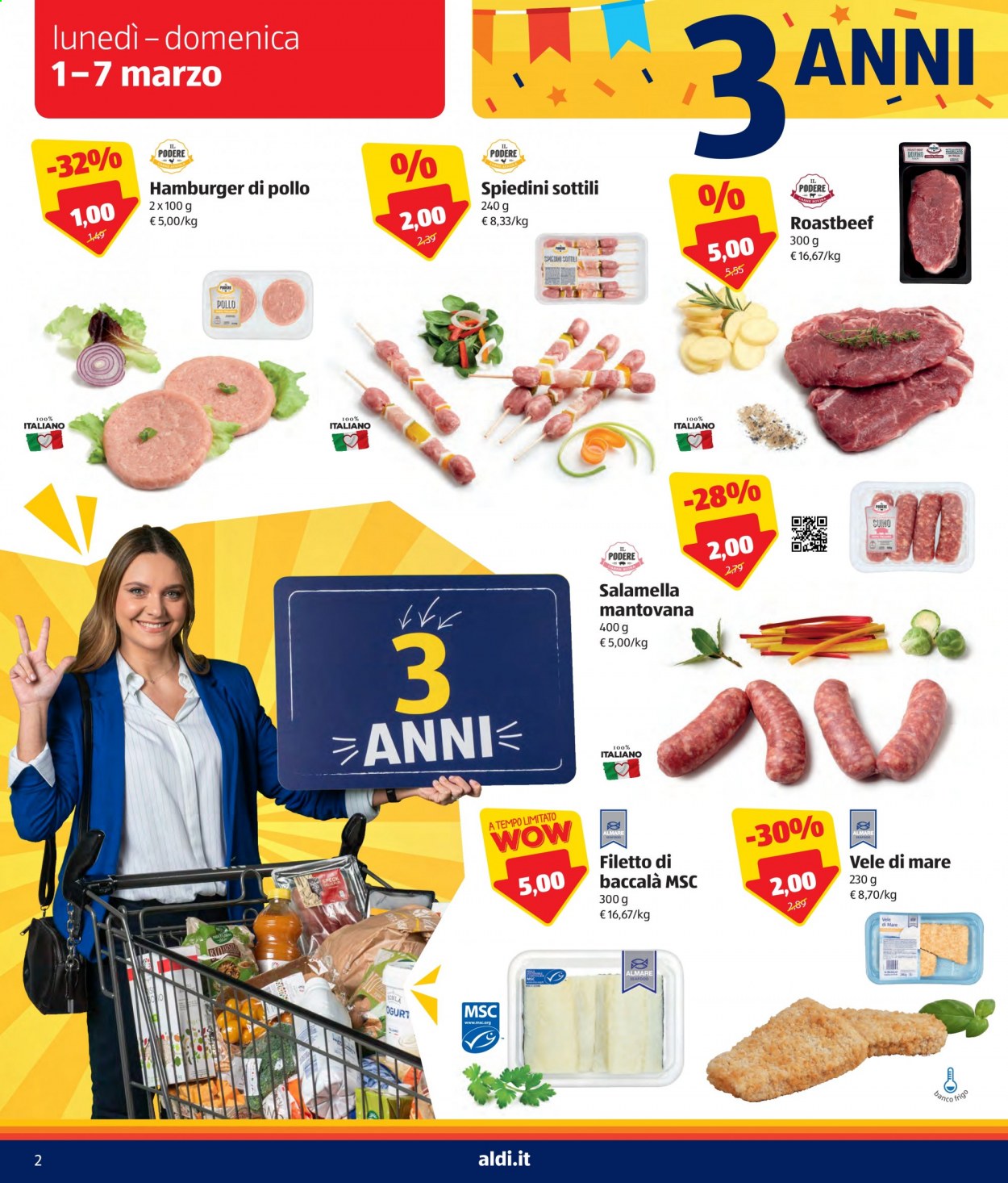 Volantino Aldi - 1/3/2021 - 7/3/2021. Pagina 2