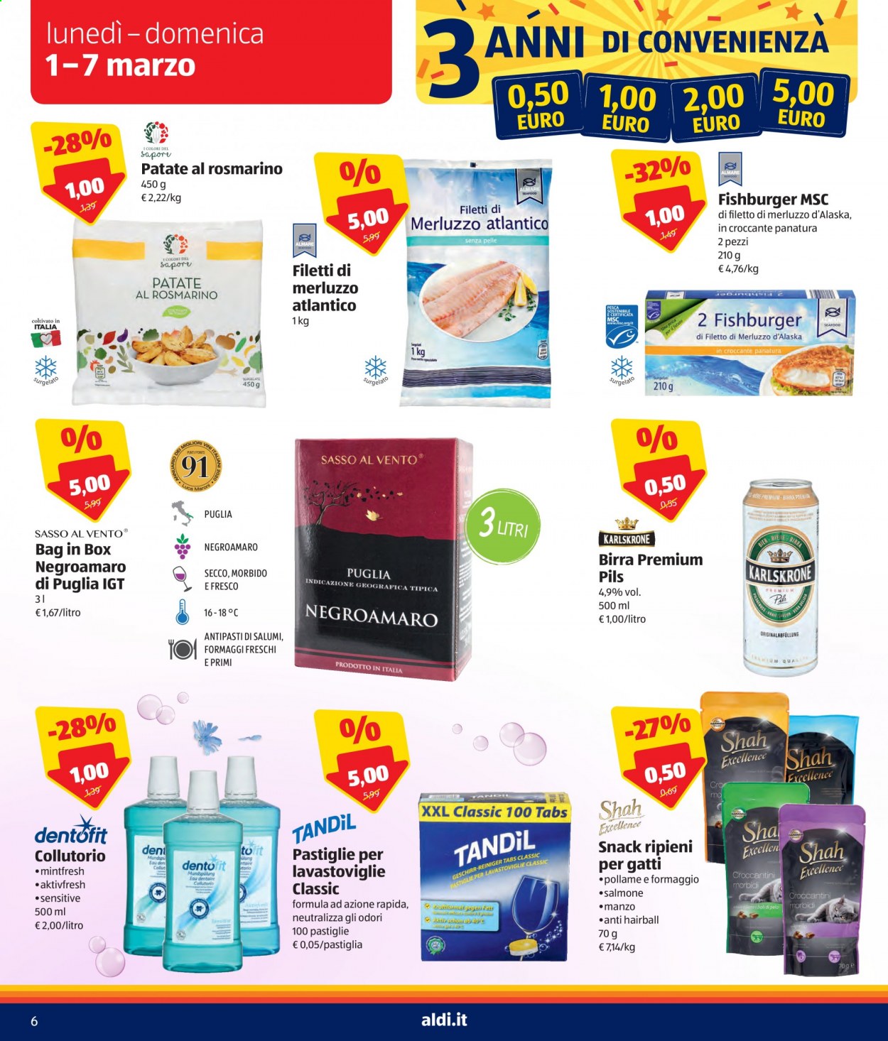 Volantino Aldi - 1/3/2021 - 7/3/2021. Pagina 6