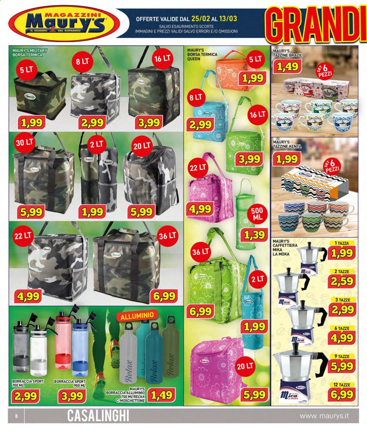 Volantino Maury's - 25/2/2021 - 13/3/2021. Pagina 8
