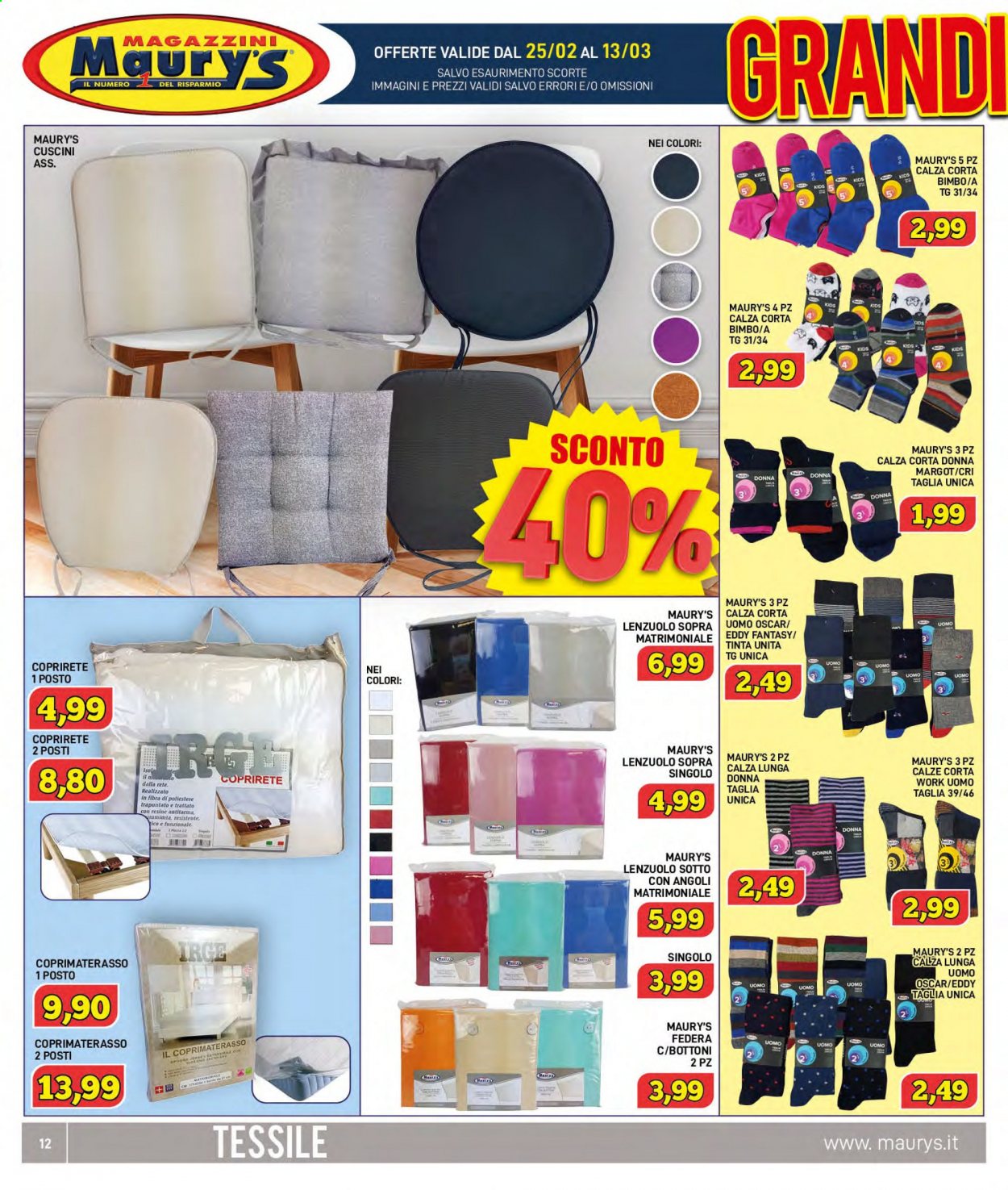 Volantino Maury's - 25/2/2021 - 13/3/2021. Pagina 12