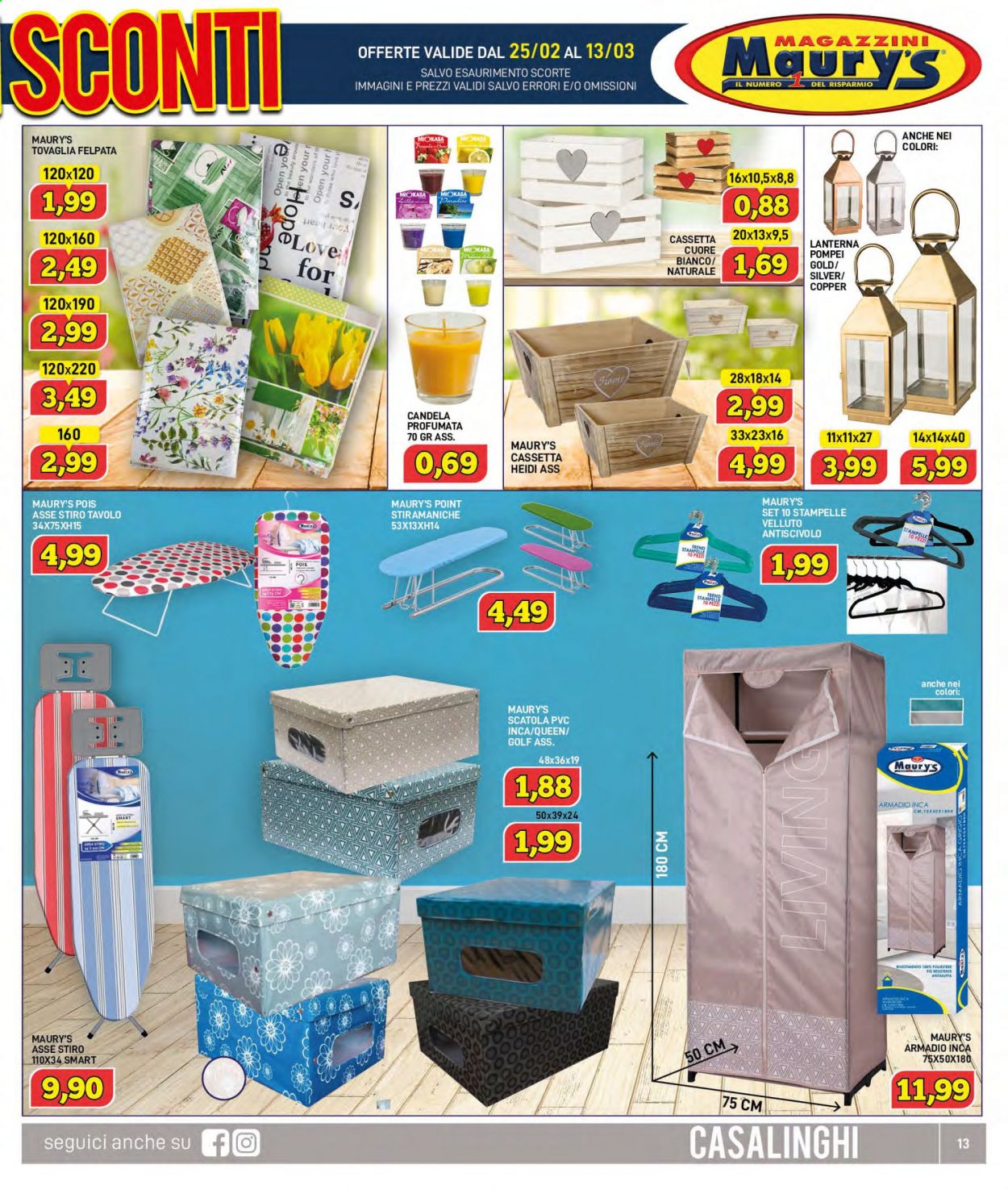 Volantino Maury's - 25/2/2021 - 13/3/2021. Pagina 13