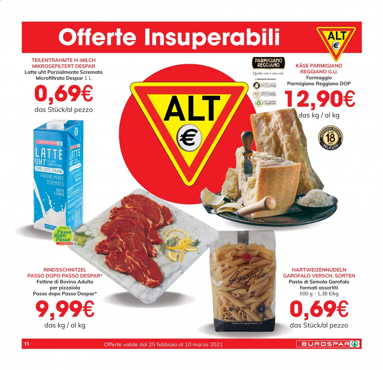 Volantino Eurospar - 25/2/2021 - 10/3/2021. Pagina 11