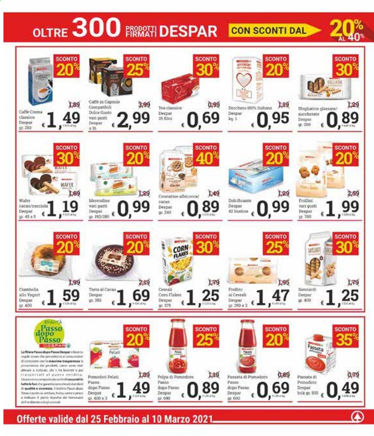 Volantino Eurospar - 25/2/2021 - 10/3/2021. Pagina 10
