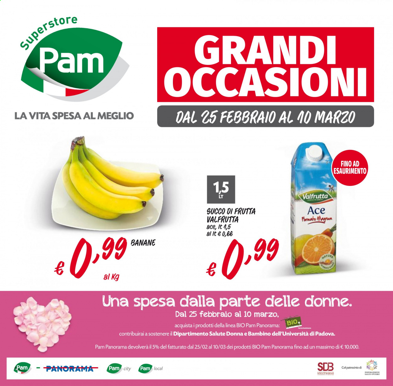 Volantino Pam Panorama - 25/2/2021 - 10/3/2021. Pagina 1