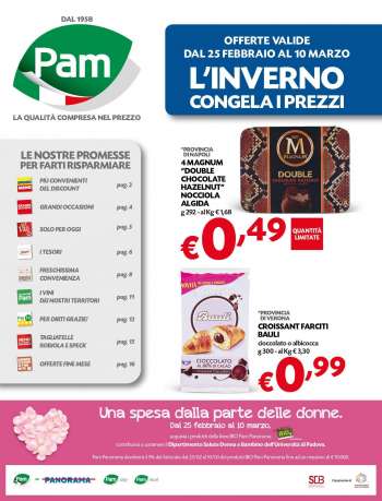 Volantino Pam Panorama - 25.2.2021 - 10.3.2021.