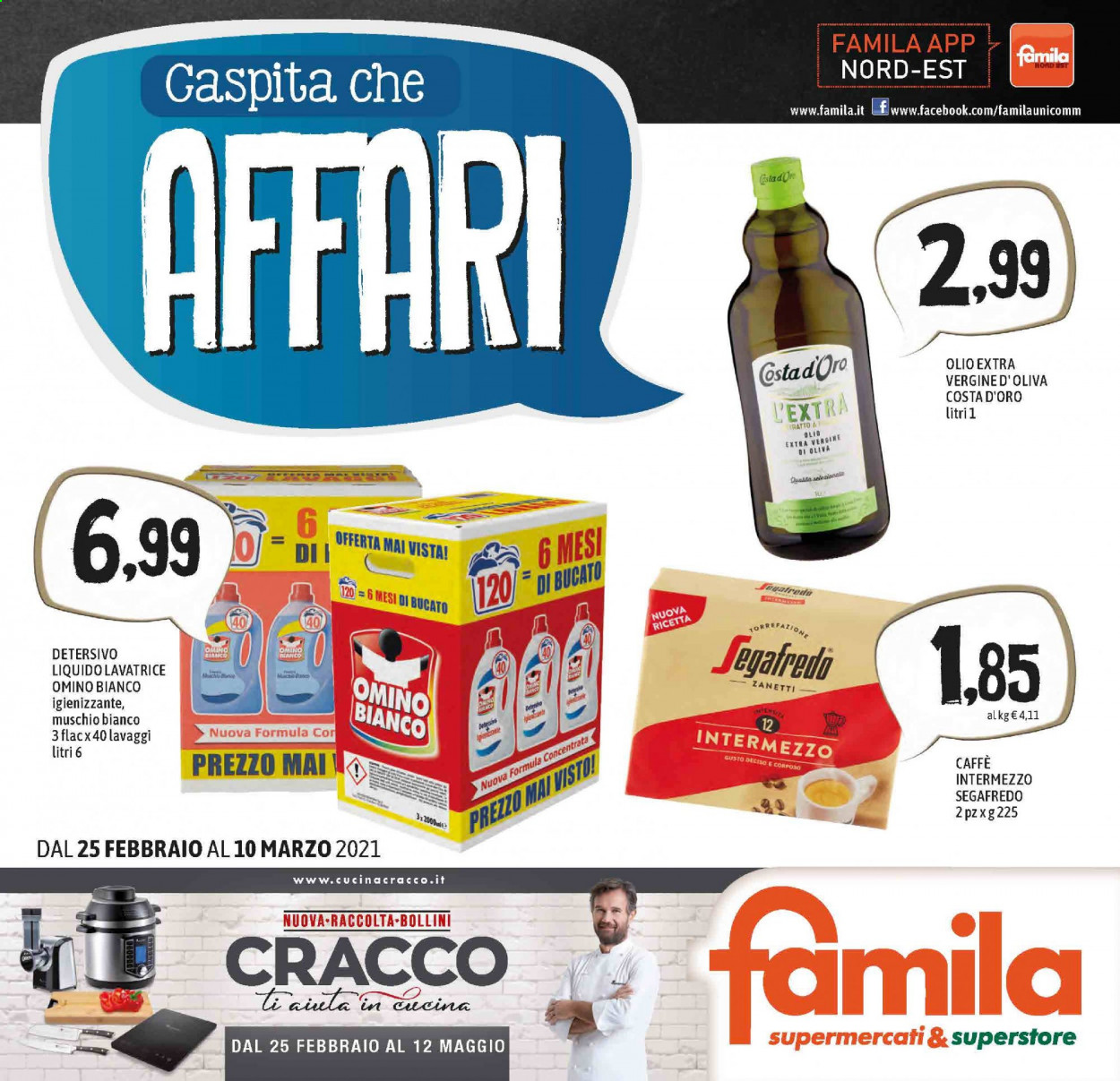 Volantino Famila - 25/2/2021 - 10/3/2021. Pagina 1