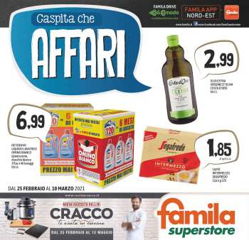 Volantino Famila - 25.2.2021 - 10.3.2021.