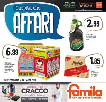 Volantino Famila - 25.2.2021 - 10.3.2021.