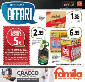 Volantino Famila - 25.2.2021 - 10.3.2021.