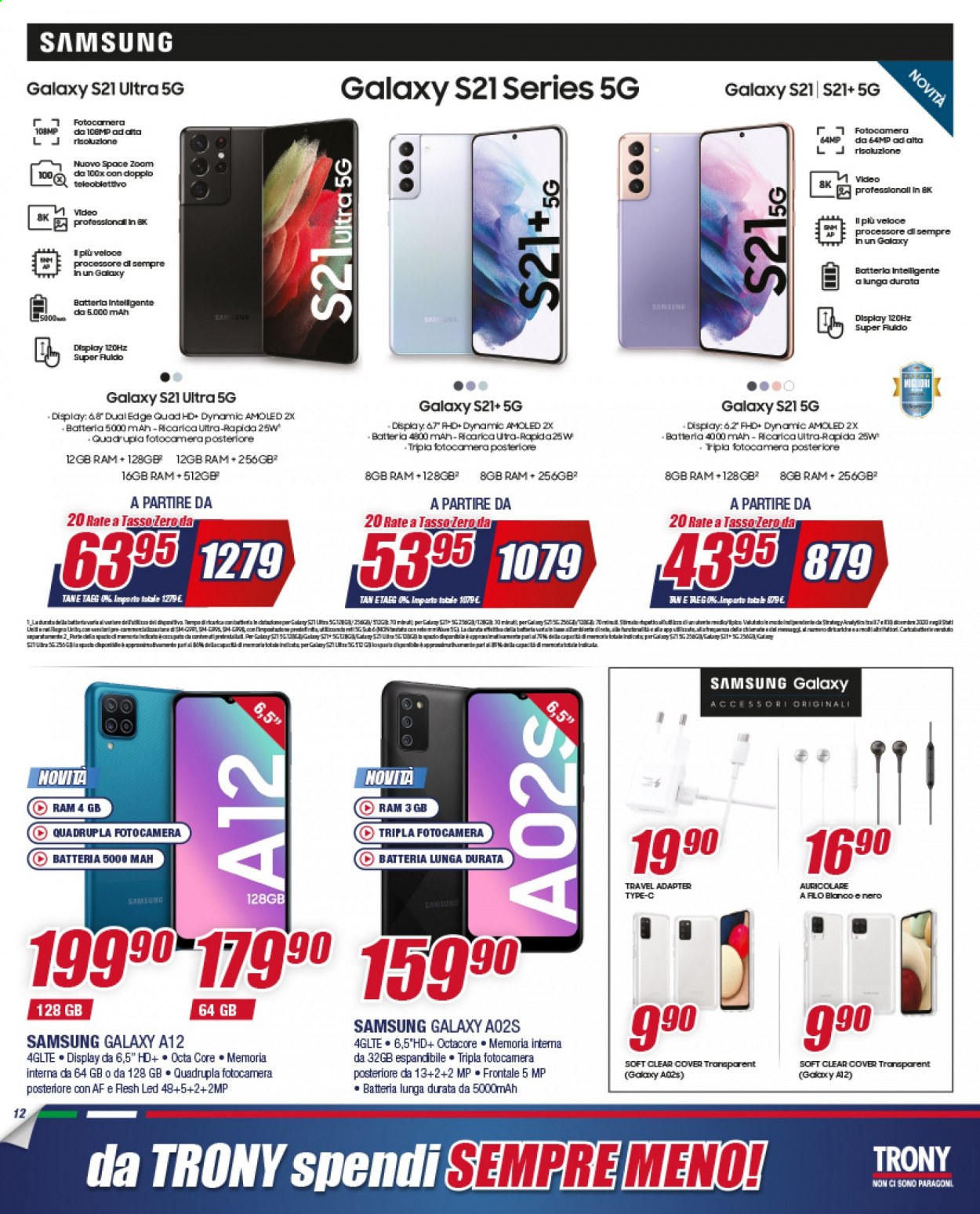 Volantino Trony - 1/3/2021 - 24/3/2021. Pagina 12
