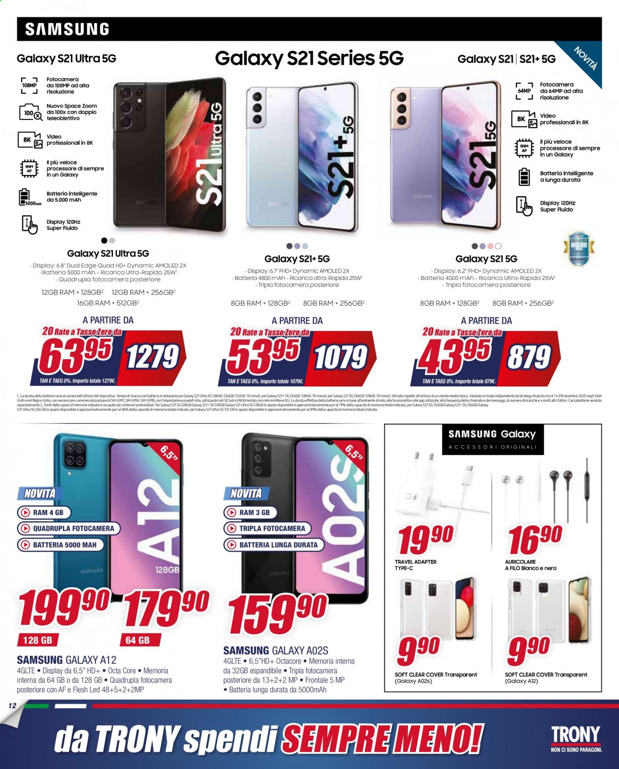 Volantino Trony - 1/3/2021 - 24/3/2021. Pagina 12