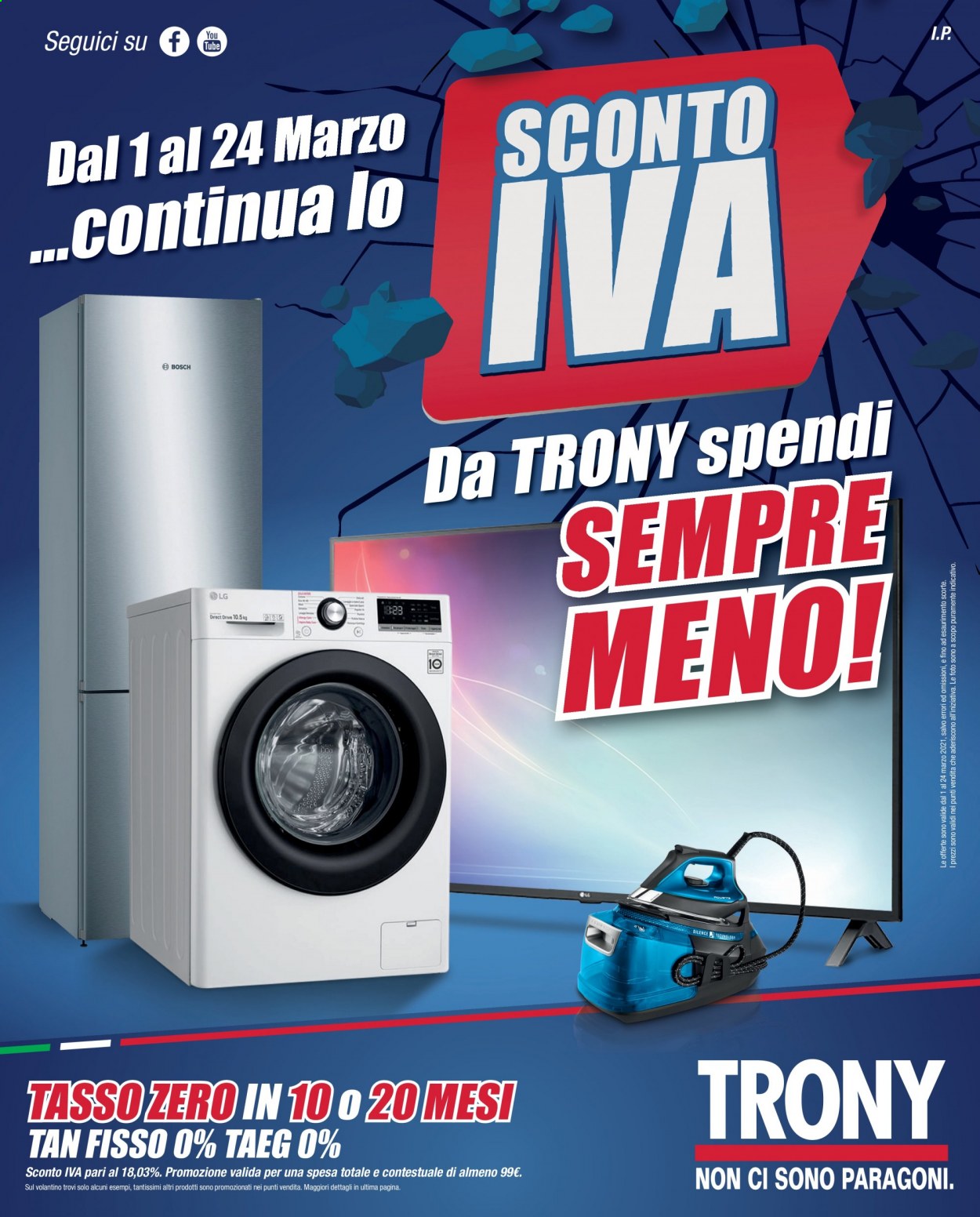 Leták Trony - 1.3.2021 - 24.3.2021. Strana 1