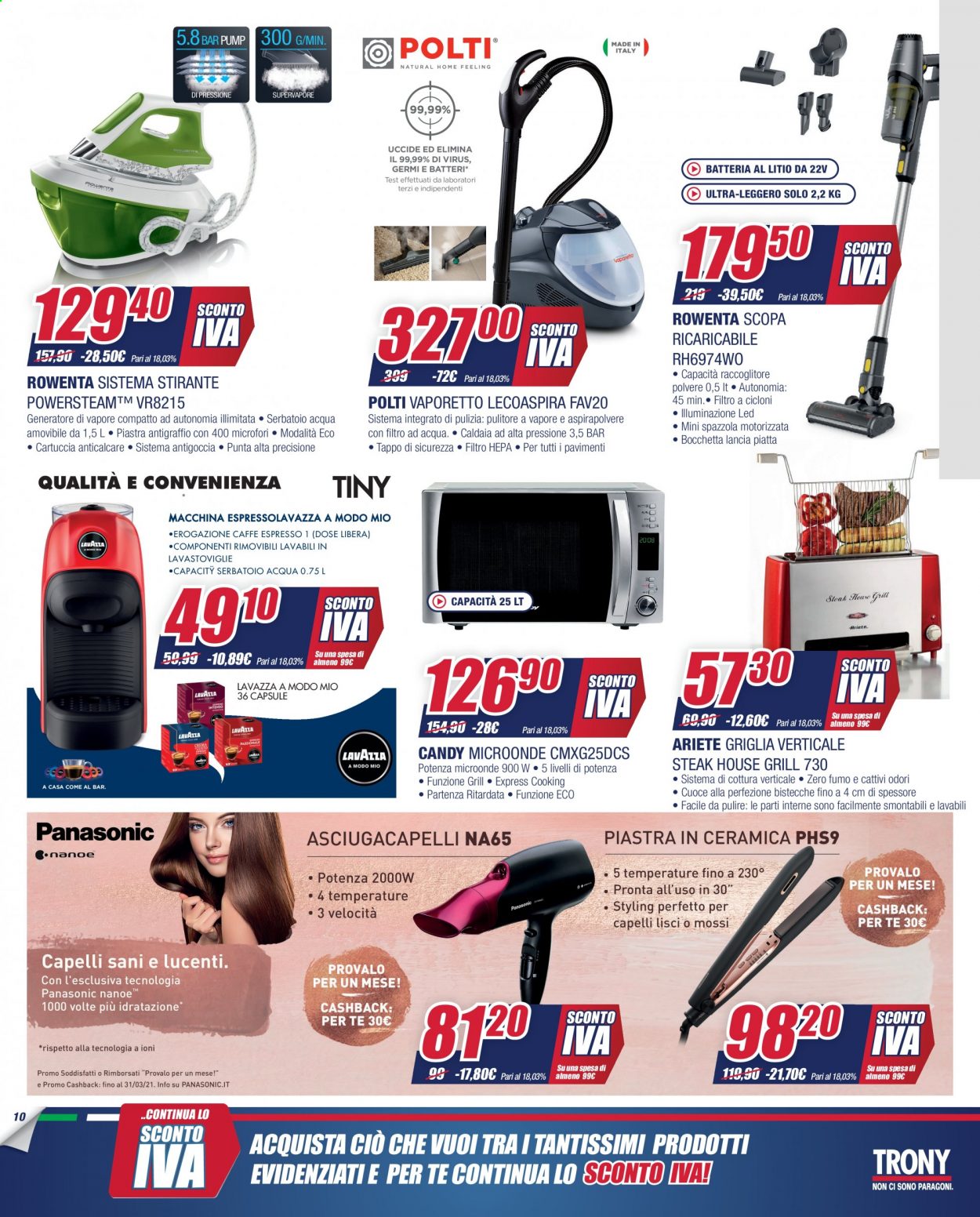 Volantino Trony - 1/3/2021 - 24/3/2021. Pagina 10