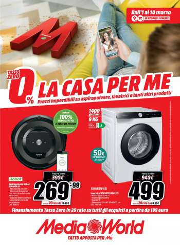 Volantino MediaWorld - 1.3.2021 - 14.3.2021.
