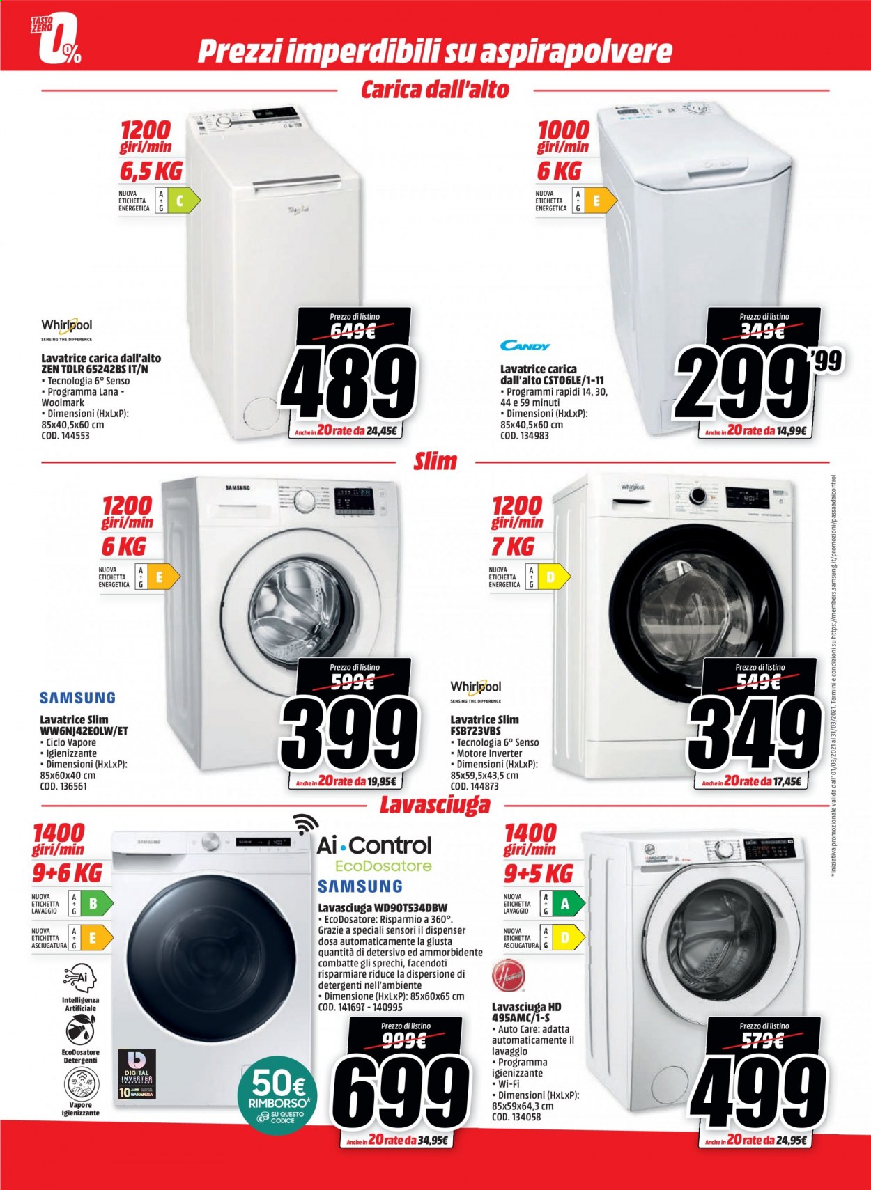 Volantino MediaWorld - 1/3/2021 - 14/3/2021. Pagina 6