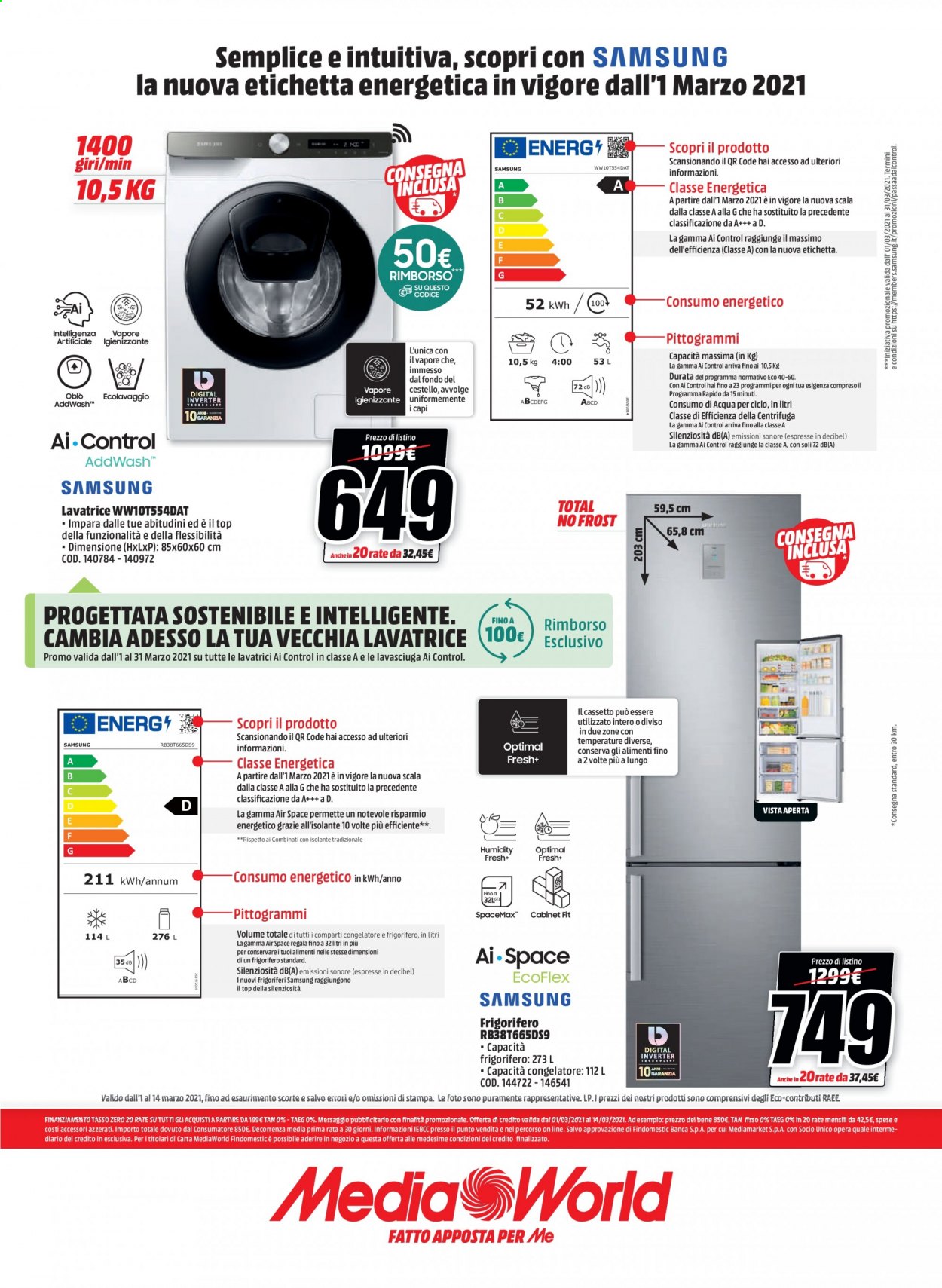 Volantino MediaWorld - 1/3/2021 - 14/3/2021. Pagina 16