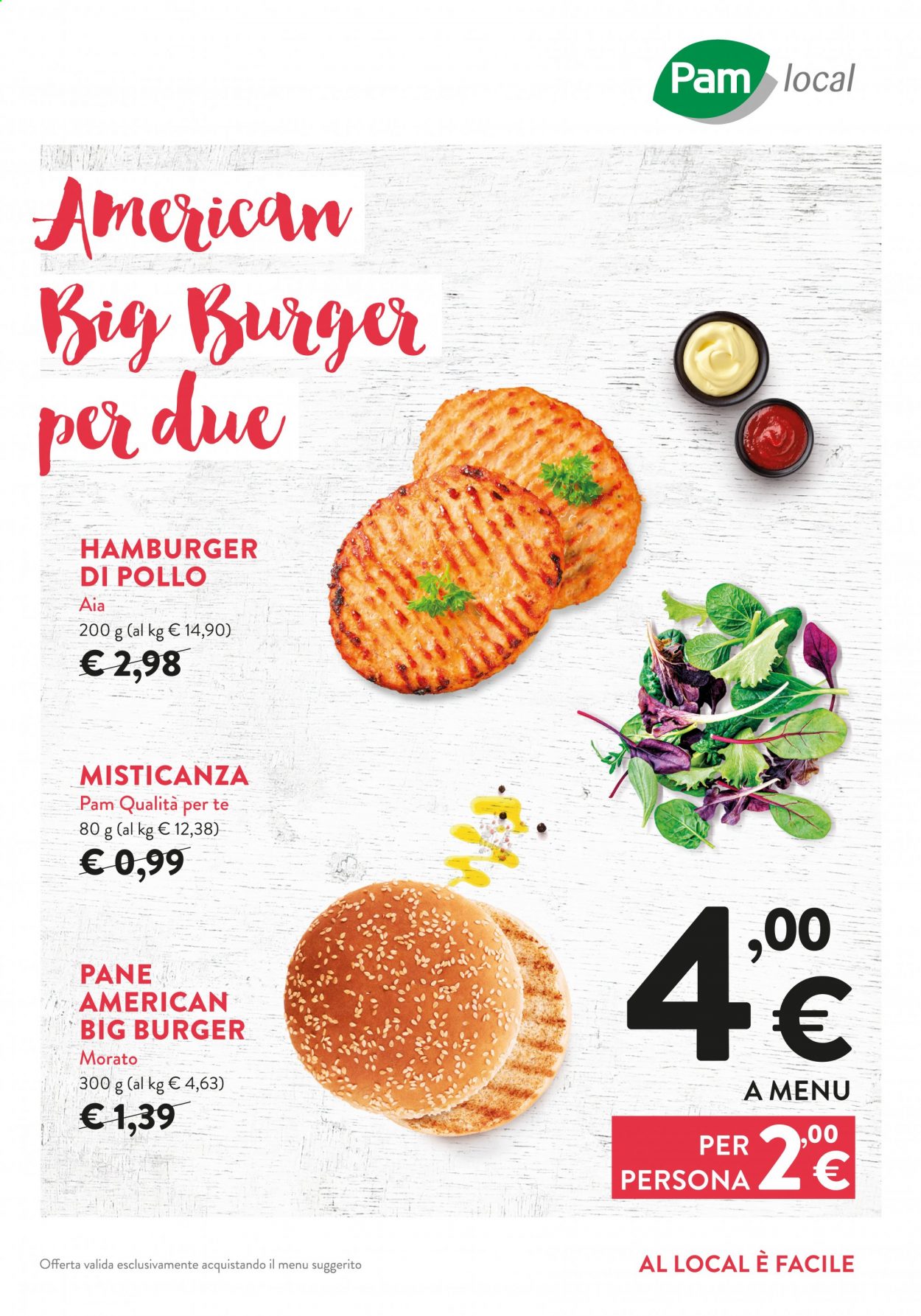 Volantino Pam local. Pagina 1