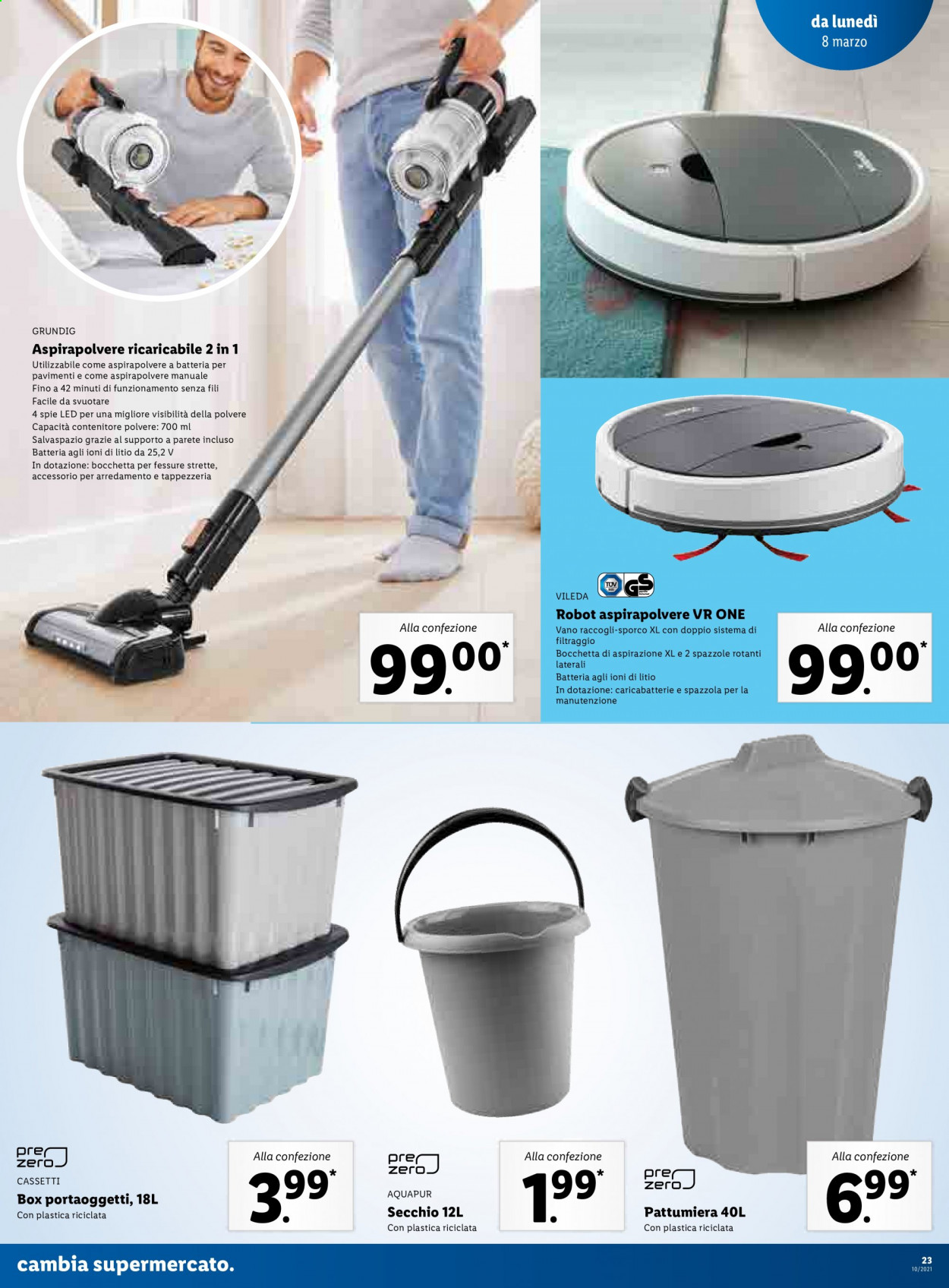 Volantino Lidl - 8/3/2021 - 14/3/2021. Pagina 23