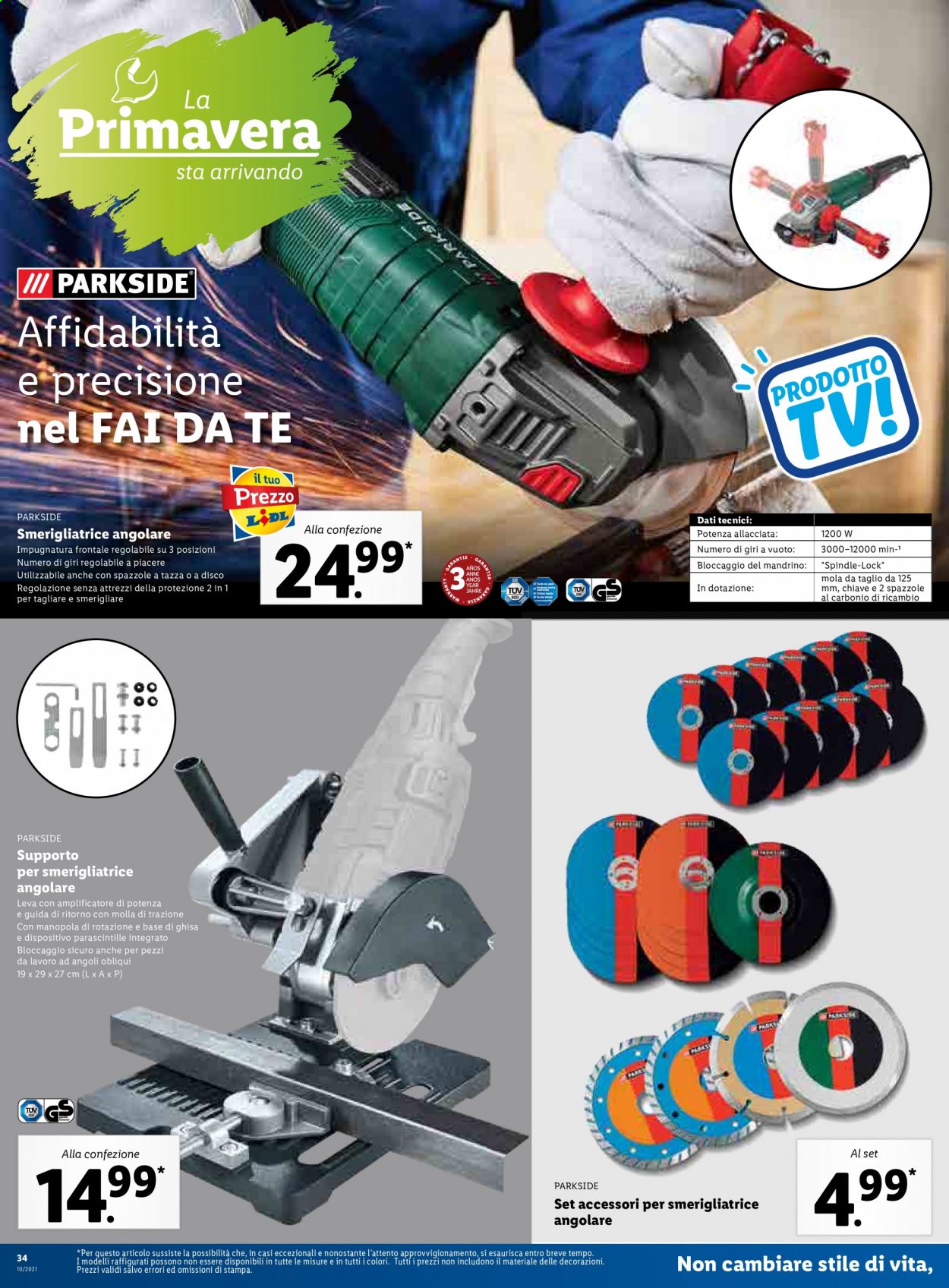 Volantino Lidl - 8/3/2021 - 14/3/2021. Pagina 34