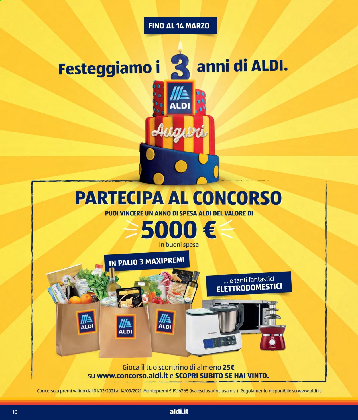 Volantino Aldi - 8/3/2021 - 14/3/2021. Pagina 10