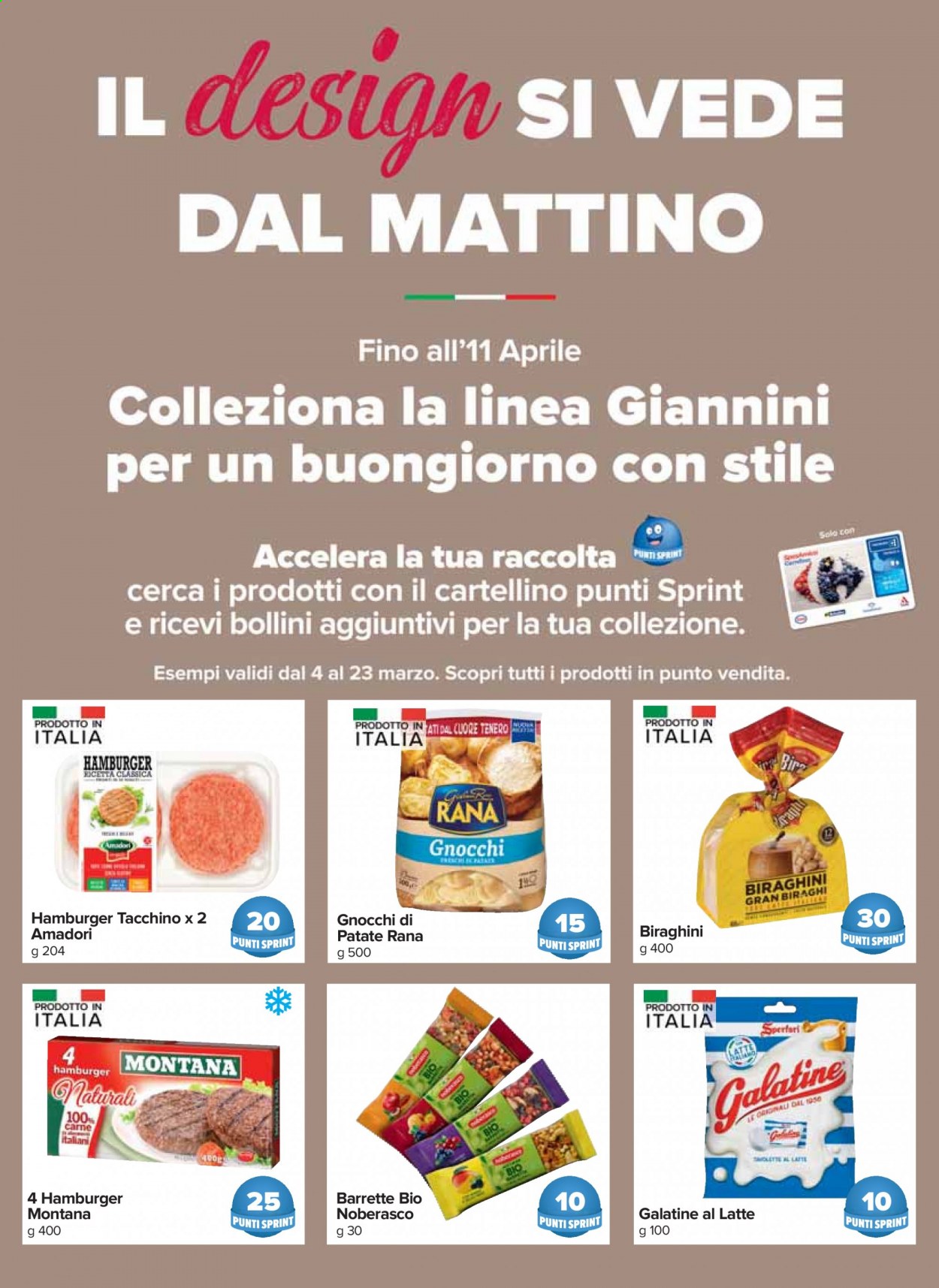 Volantino Carrefour - 4/3/2021 - 23/3/2021 - Prodotti in offerta - tacchino, hamburger, latte, gnocchi, barretta. Pagina 13.
