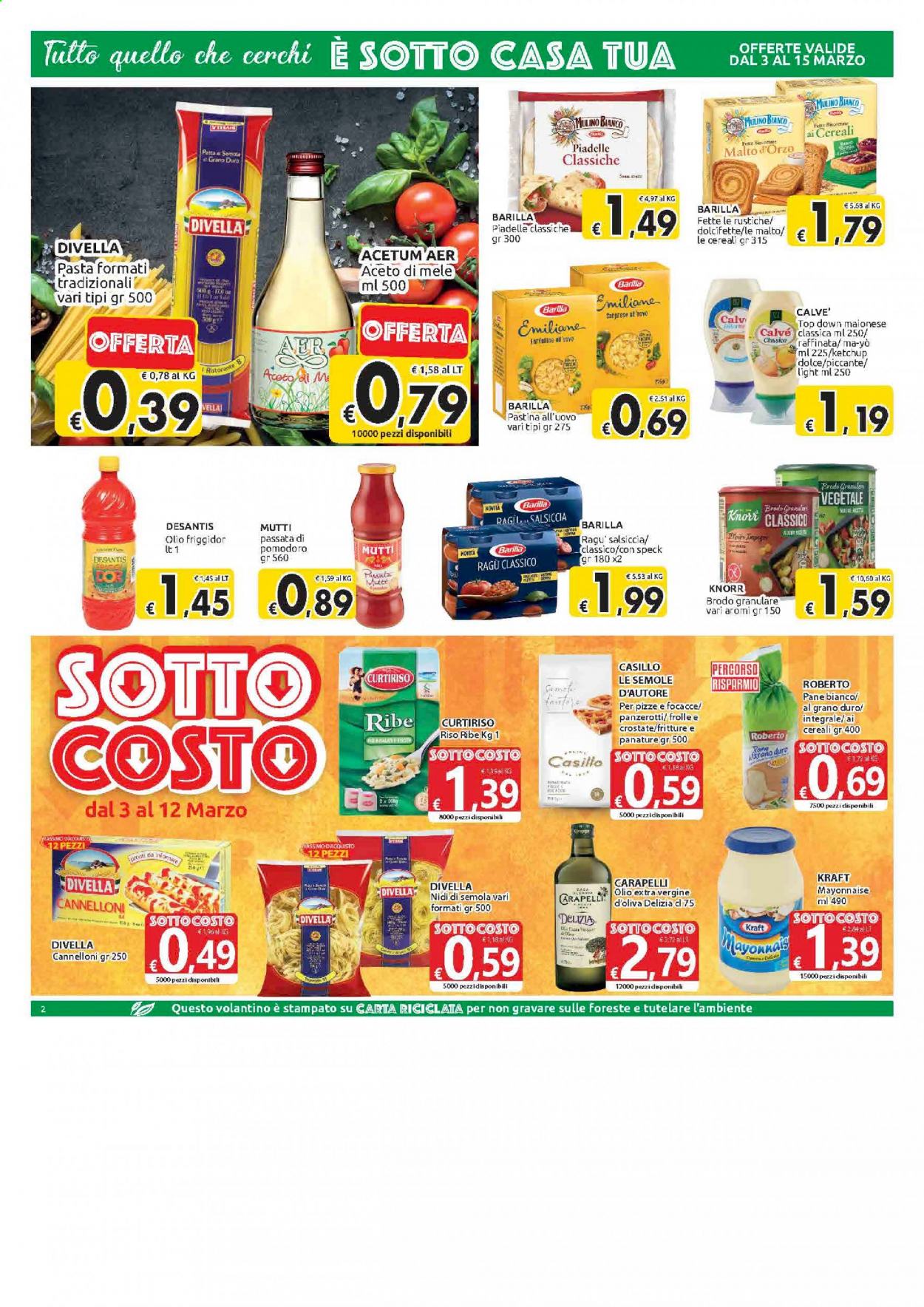 Leták Carrefour - 3.3.2021 - 12.3.2021. Strana 2