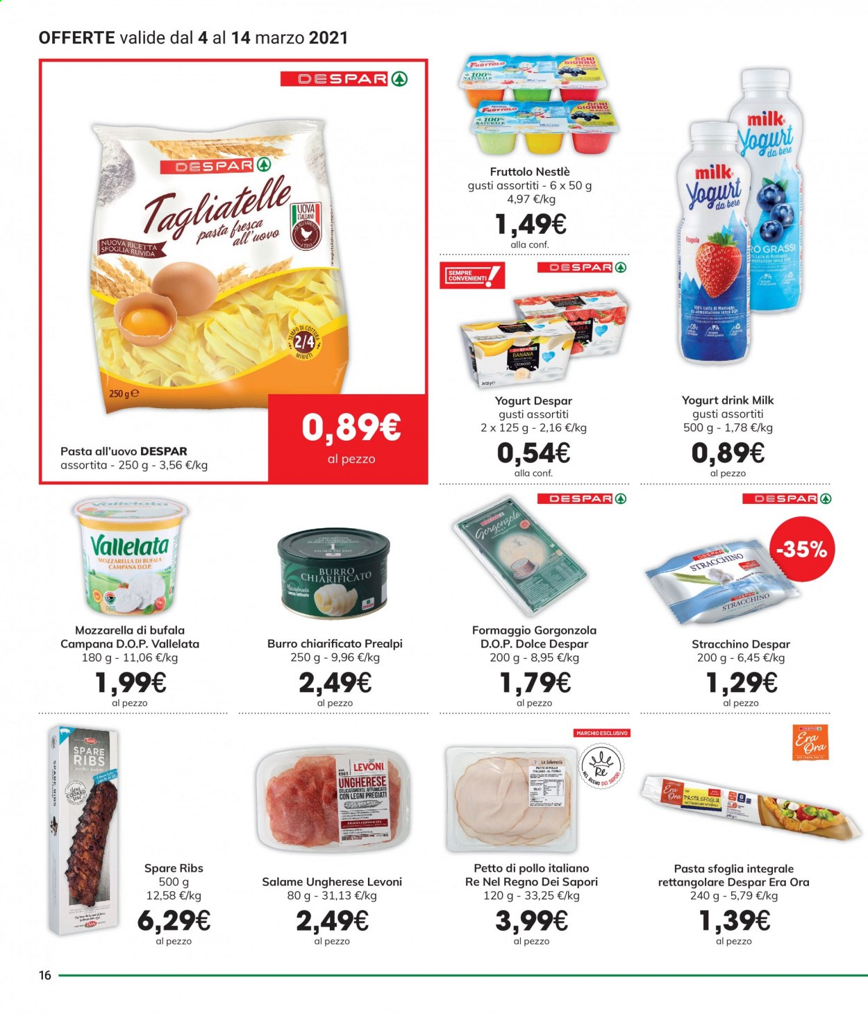Volantino Interspar - 4/3/2021 - 14/3/2021. Pagina 16