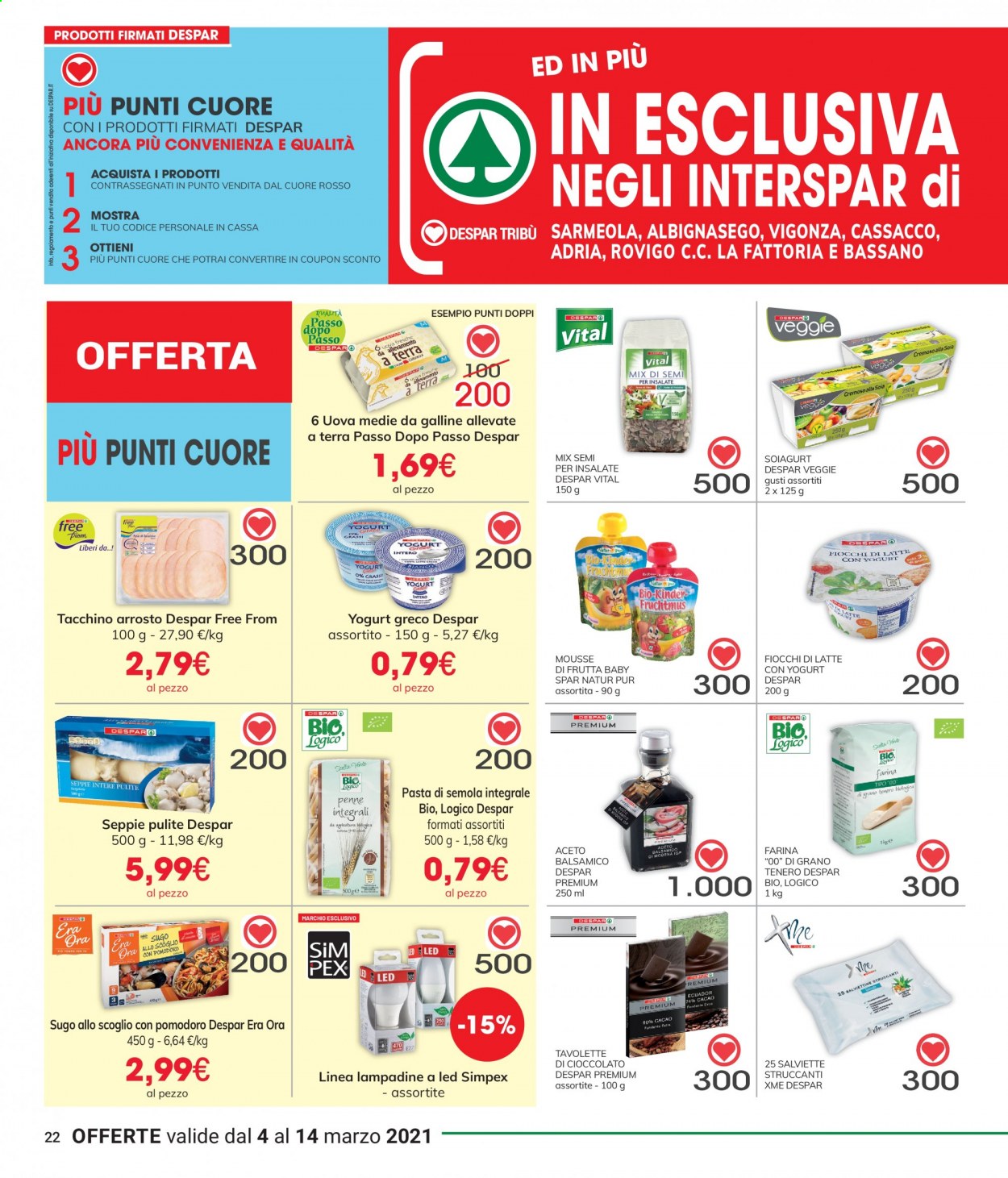 Volantino Interspar - 4/3/2021 - 14/3/2021. Pagina 22