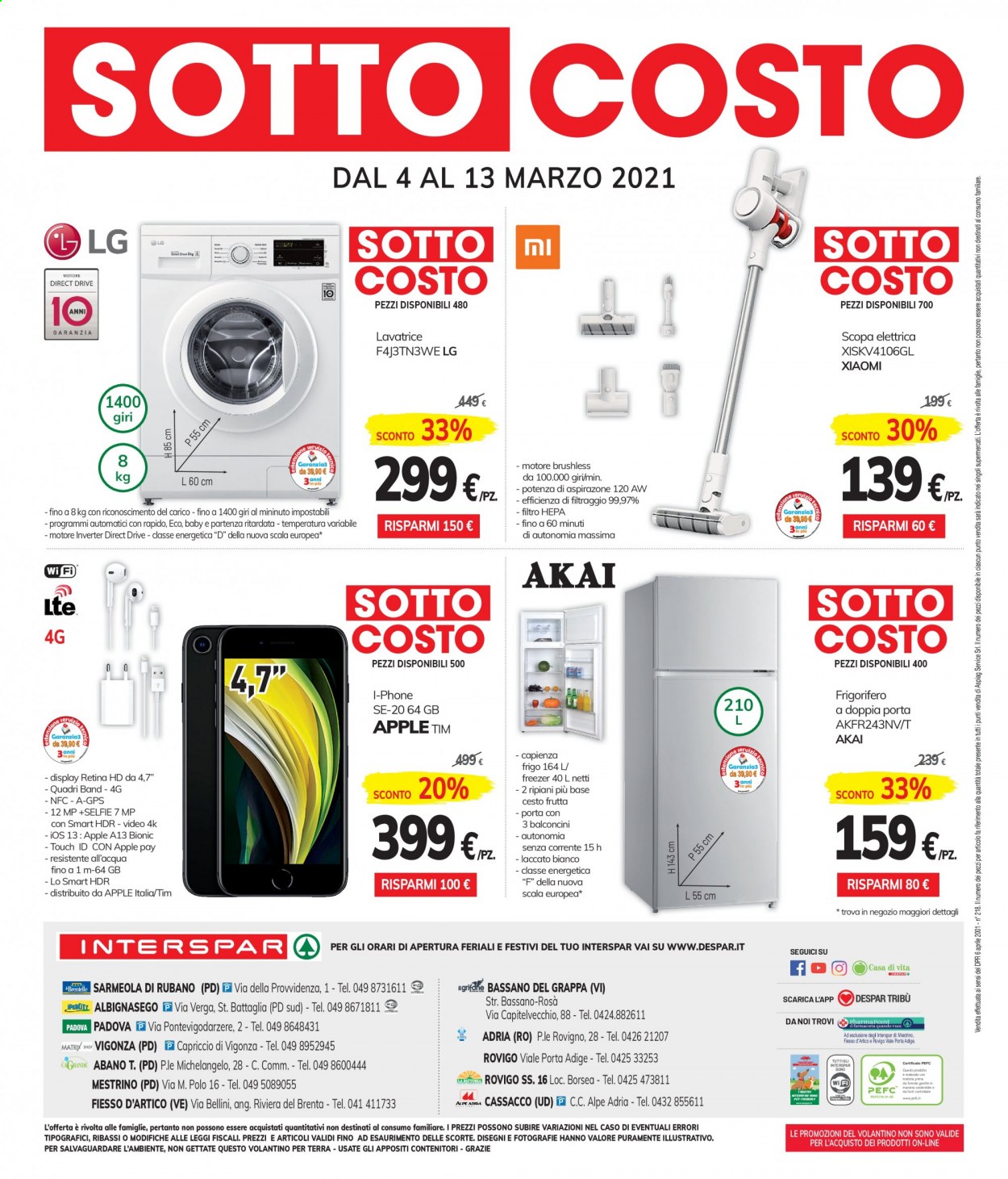 Volantino Interspar - 4/3/2021 - 14/3/2021. Pagina 40