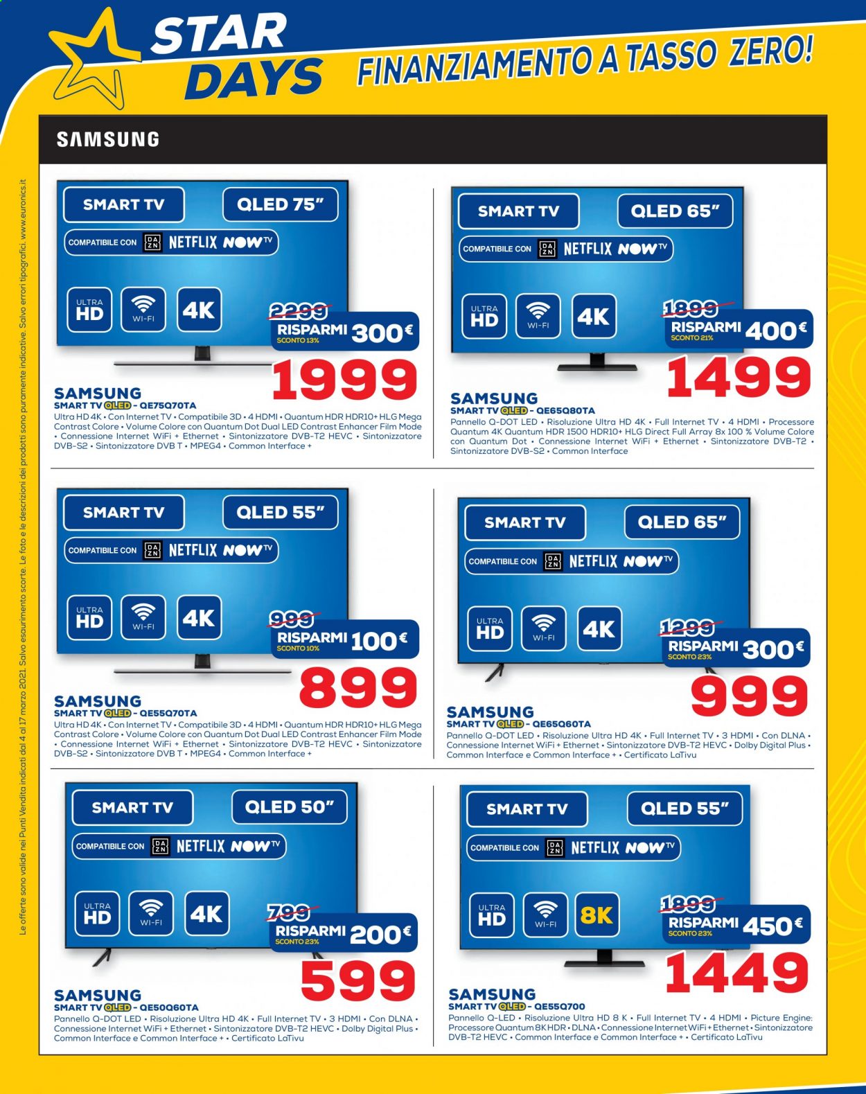 Volantino Euronics - 4/3/2021 - 17/3/2021. Pagina 2