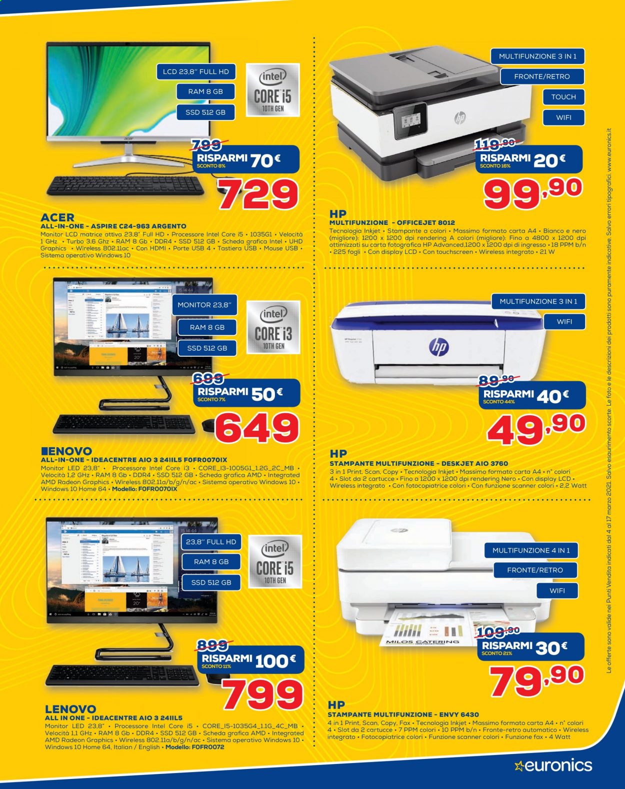 Volantino Euronics - 4/3/2021 - 17/3/2021. Pagina 8