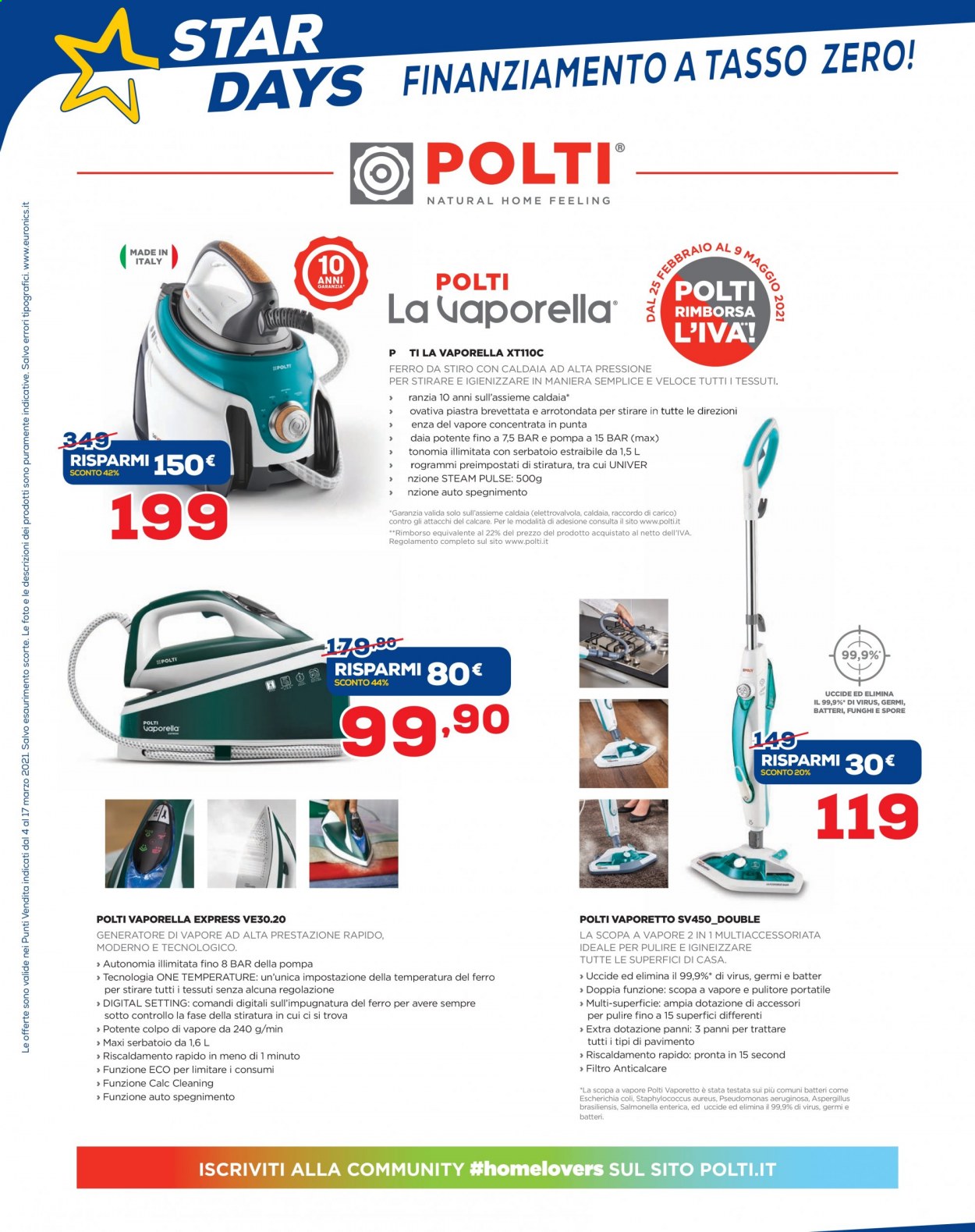 Volantino Euronics - 4/3/2021 - 17/3/2021. Pagina 30