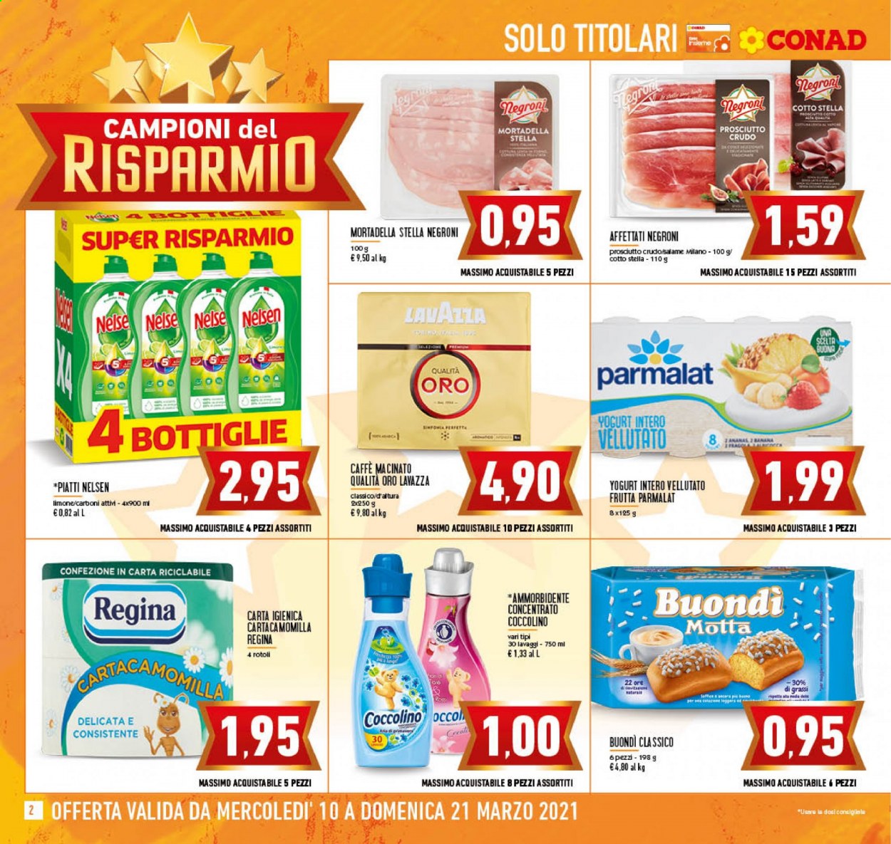 Volantino Conad - 10/3/2021 - 21/3/2021. Pagina 2