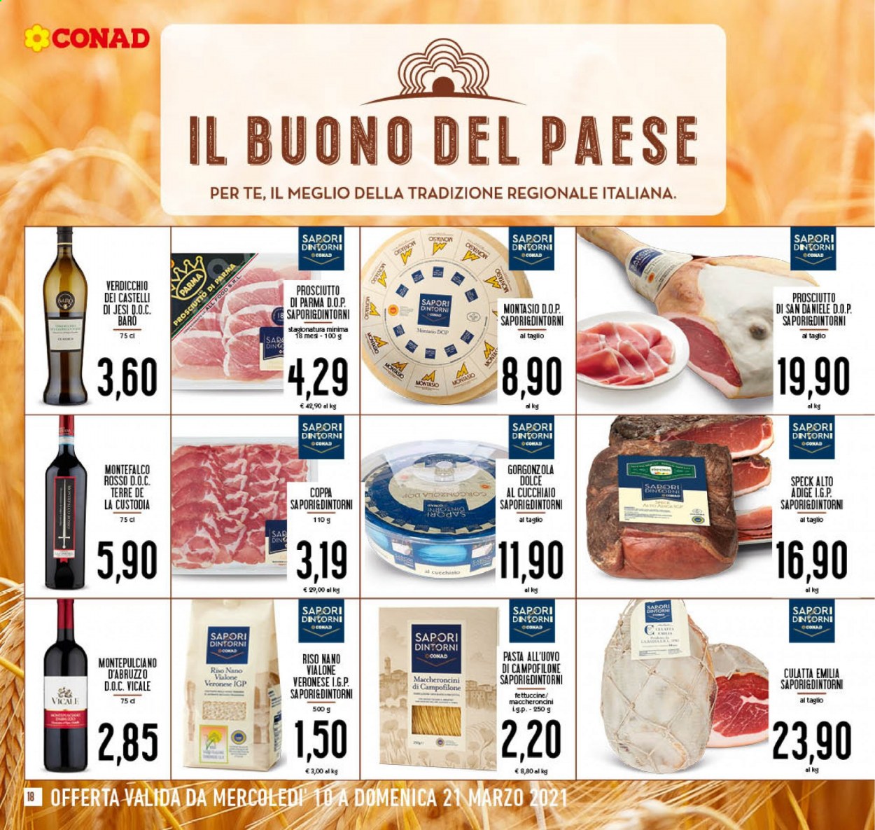Volantino Conad - 10/3/2021 - 21/3/2021. Pagina 18