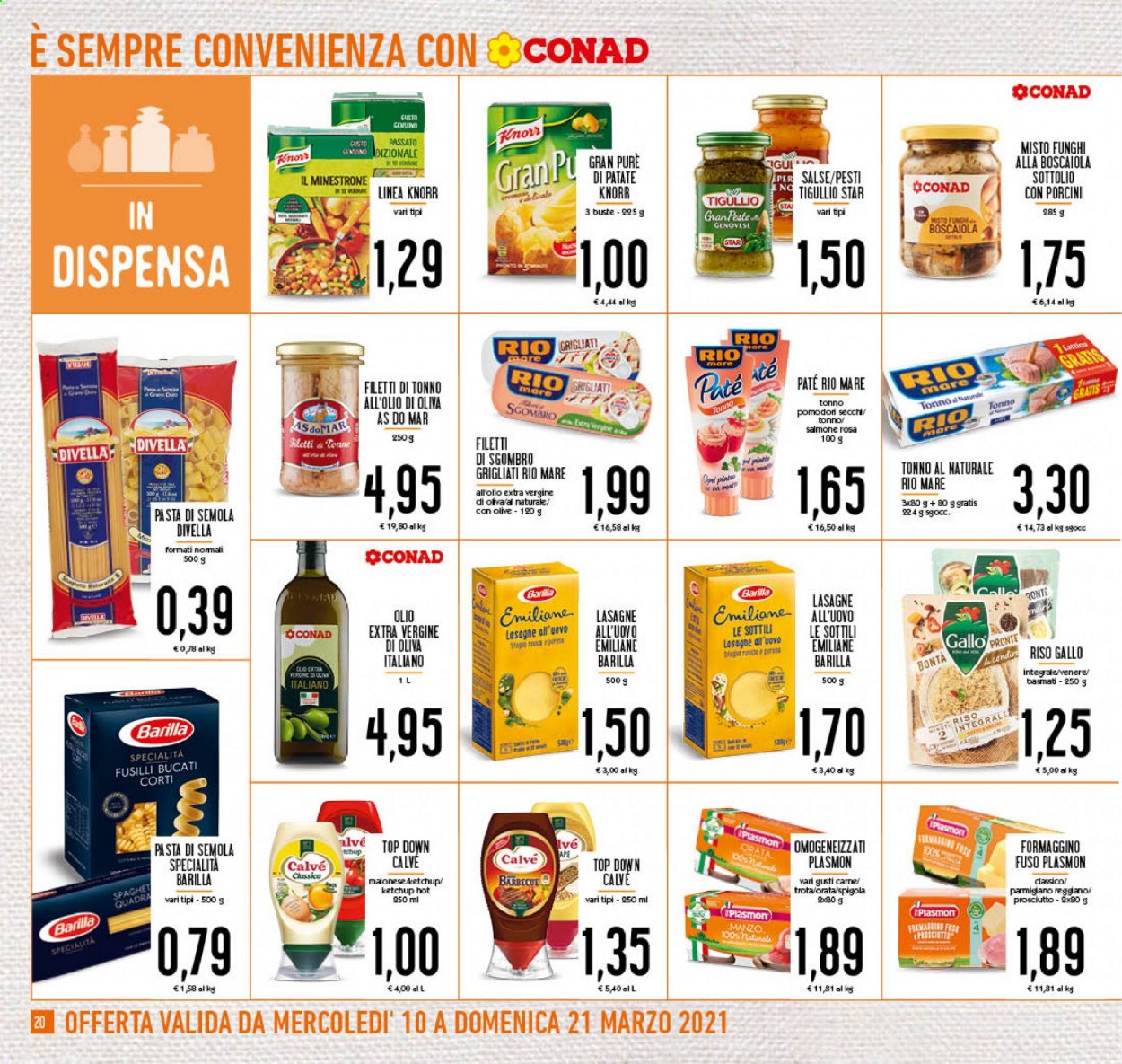 Volantino Conad - 10/3/2021 - 21/3/2021. Pagina 20