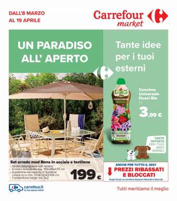 Volantino Carrefour - 8.3.2021 - 19.4.2021.